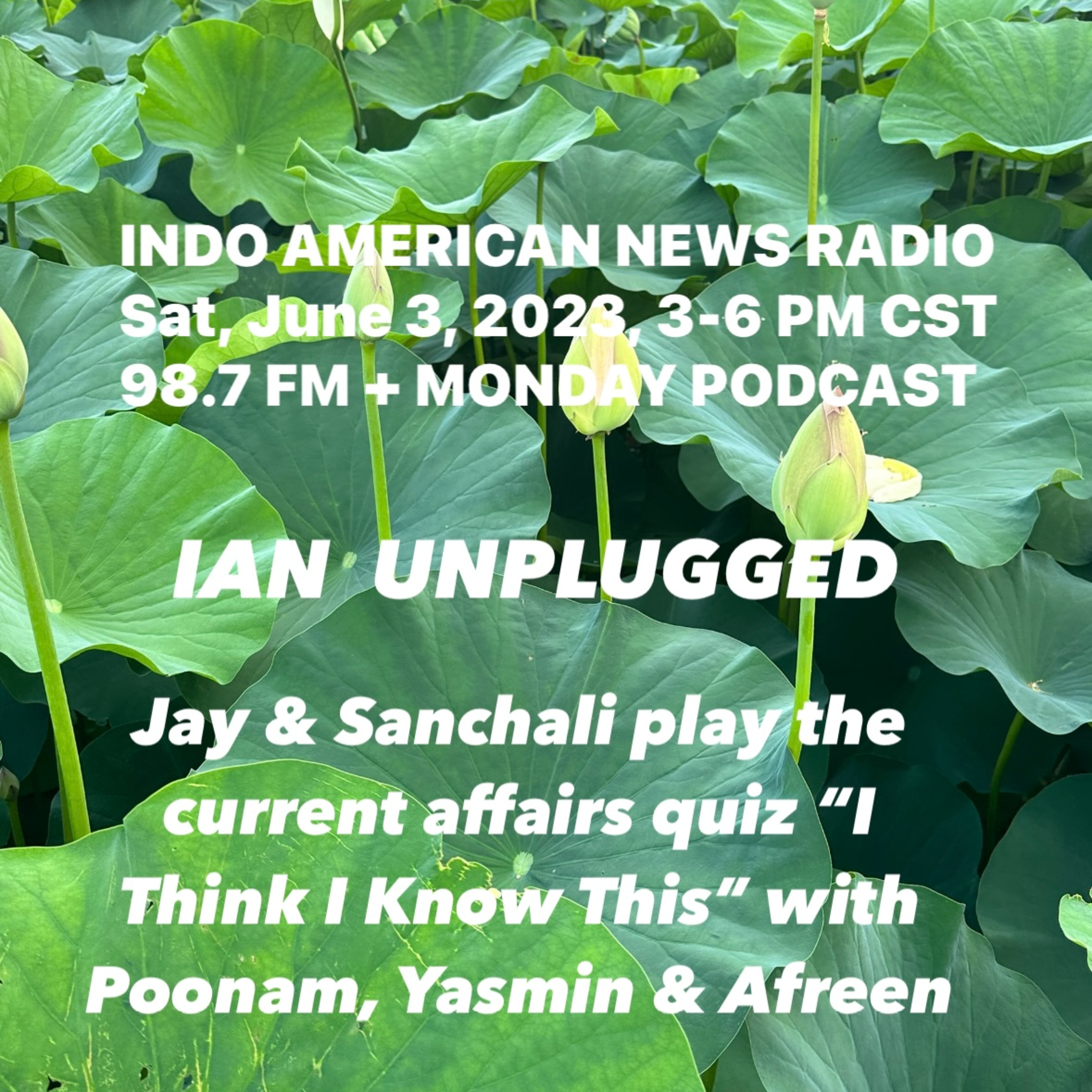 IAN Unplugged 2322 060323 Jay & Sanchali play I Think I Know This with Poonam Kapur, Yasmin Yavar and Afreen Ahmed episode artwork