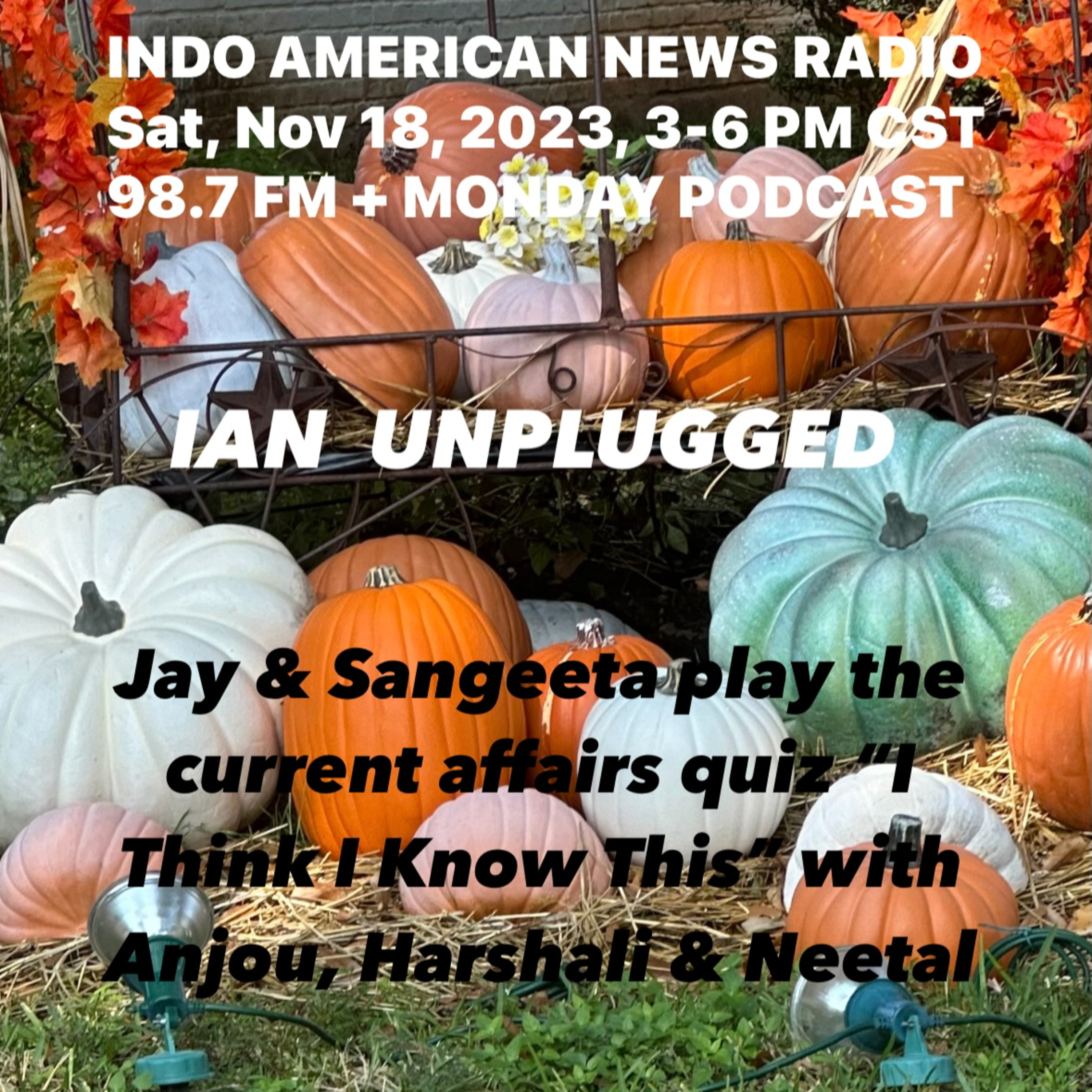 IAN Unplugged 2346 111823 Jay & Sangeeta play I Think I Know This with Anjou Sathe-Keller; Neetal Adkar & Harshali Kulkarni episode artwork