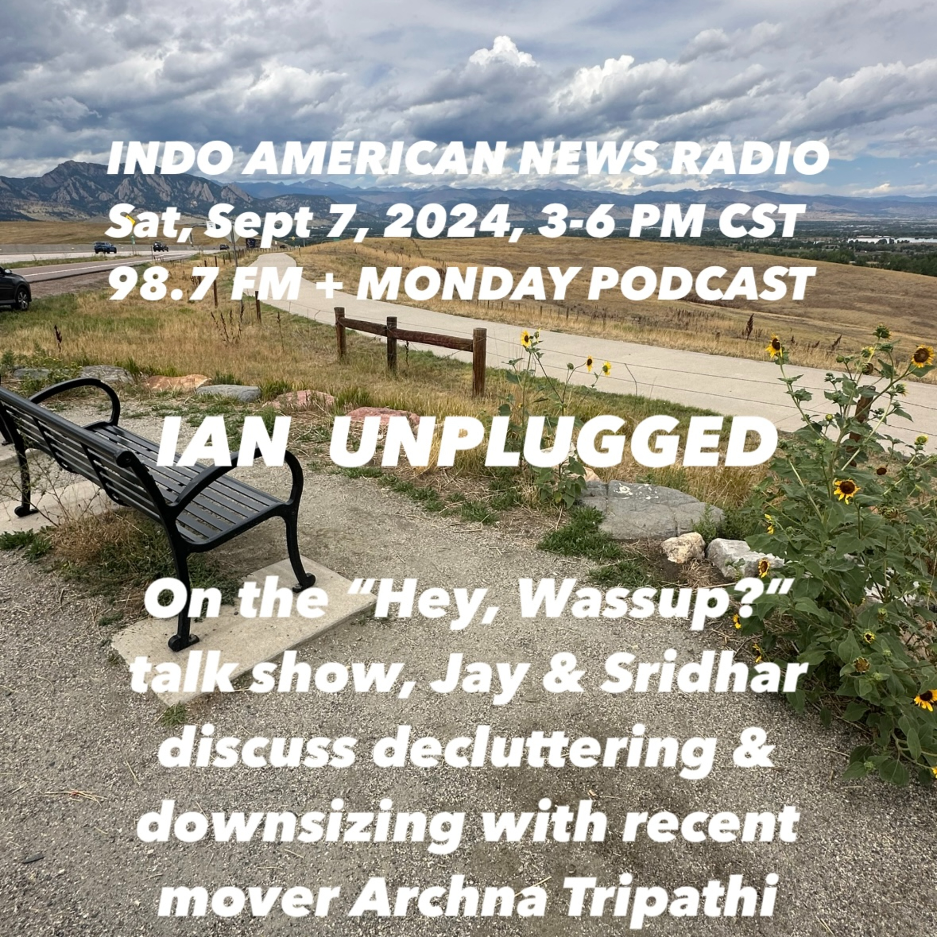 IAN Unplugged 2436 090724 On Hey Wassup, Jay & Sridhar discuss decluttering & downssizing with Archna Tripathi episode artwork