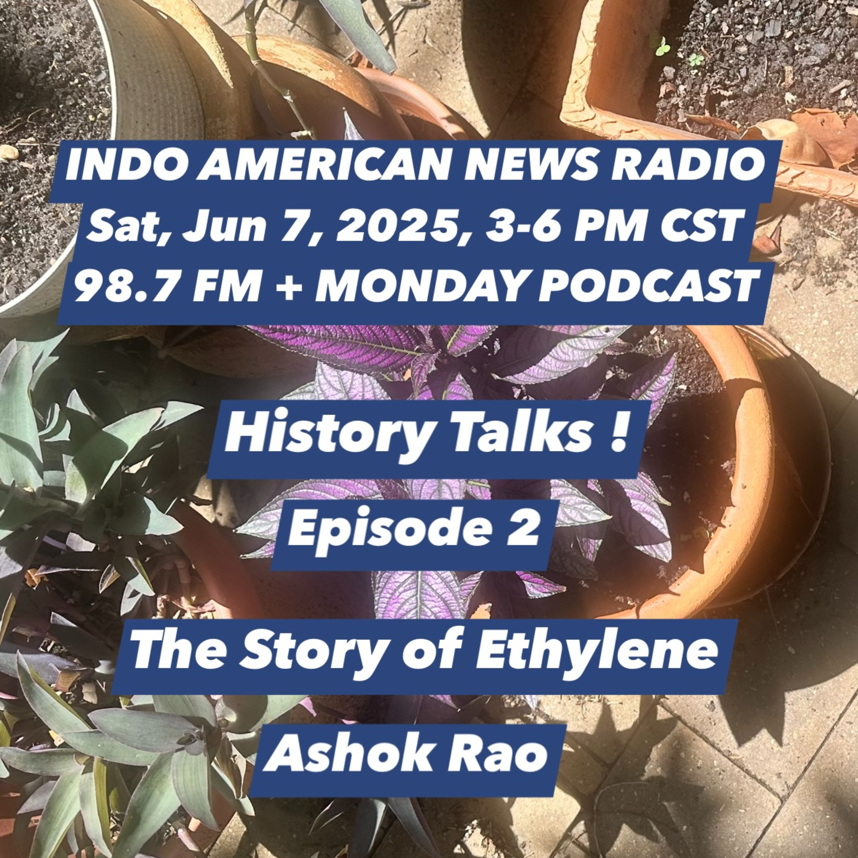 IANR 2523 060725 History Talks Episode 2 The Story of Ethylene by Ashok Rao episode artwork