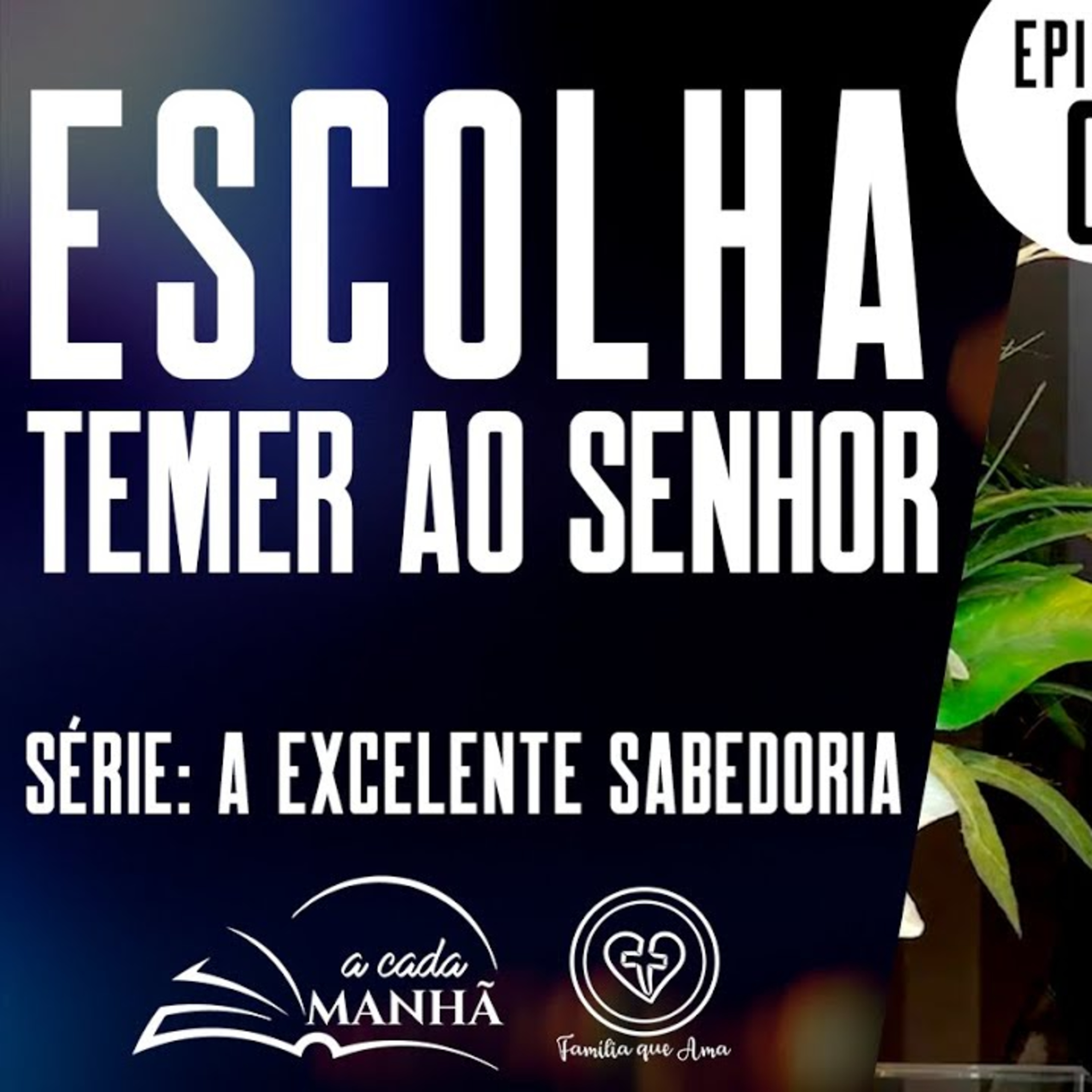 A CADA MANHÃ || SÉRIE: A EXCELENTE SABEDORIA ||21.08 || EPISÓDIO 01 - ESCOLHA TEMER AO SENHOR episode artwork