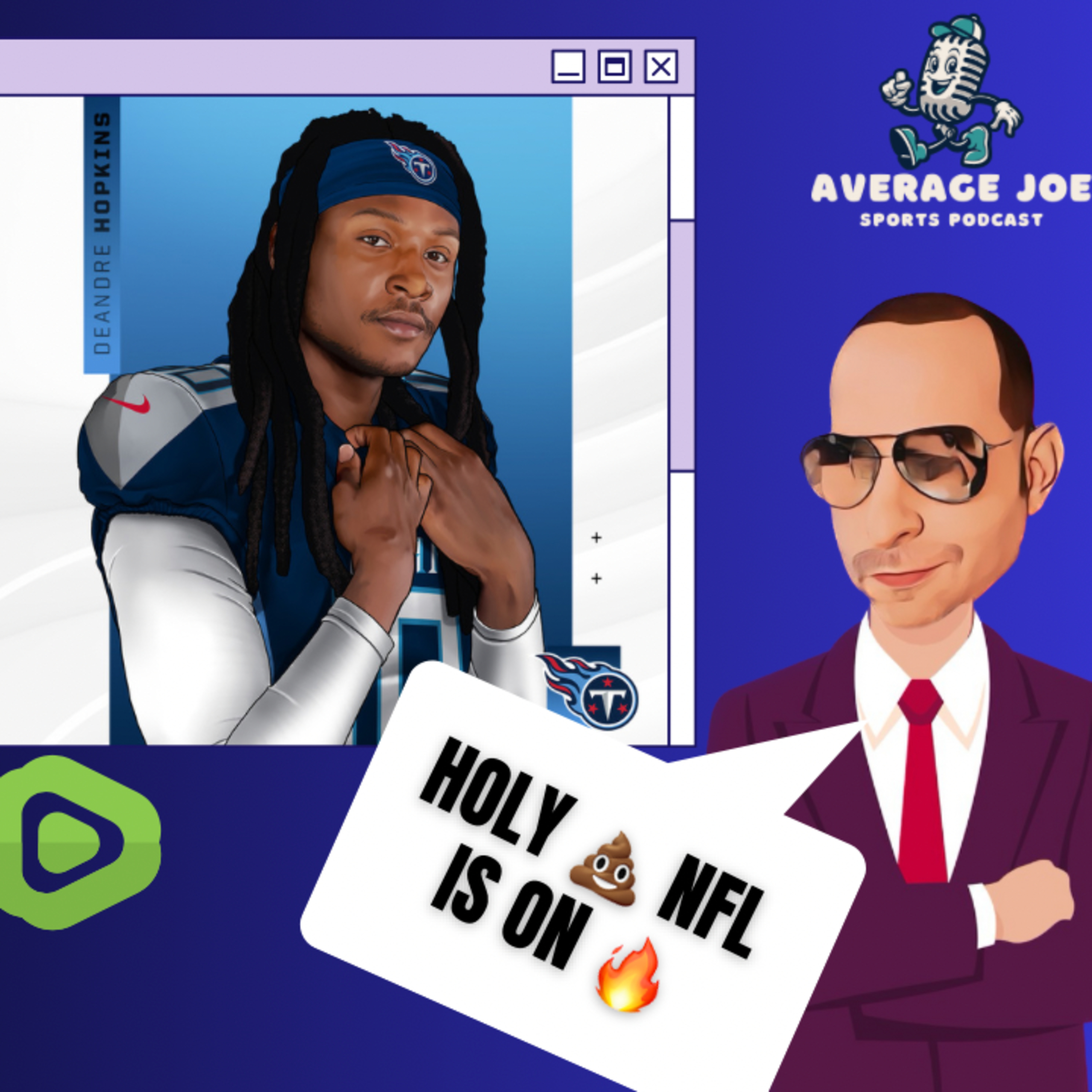 Deandre Hopkins, is a Titan, Will Jacobs, Barkley & Pollard reach a deal by tomorrow’s deadline episode artwork