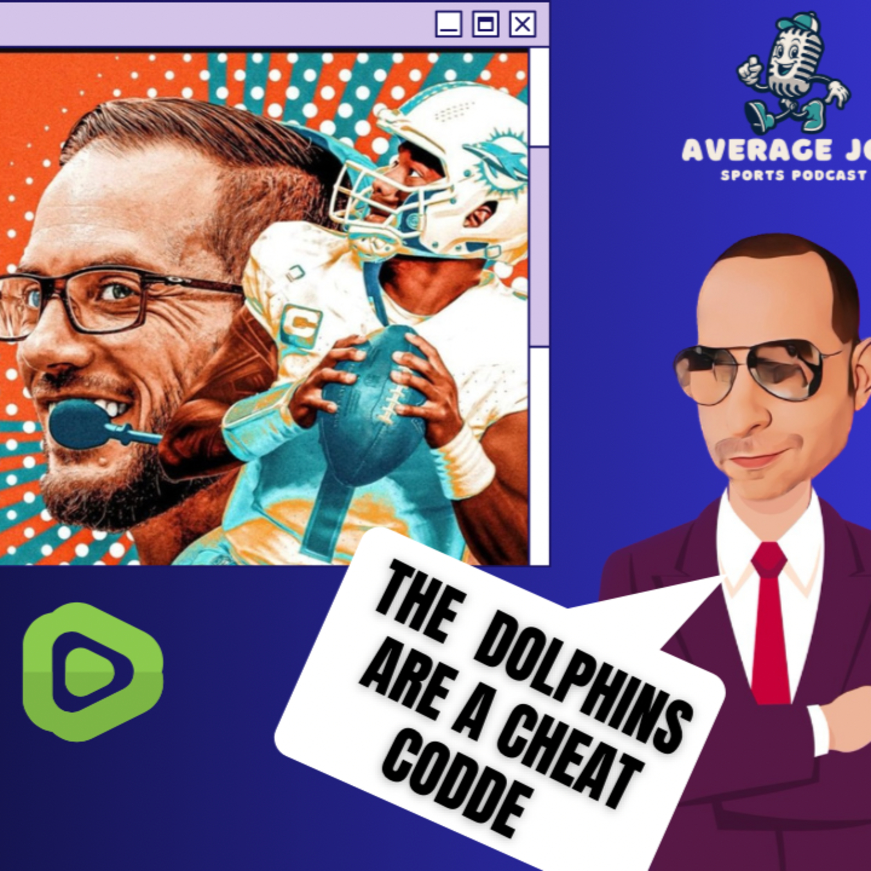 NFL week 3, Dolphins are a cheat code, Justin Fields regression, Jordan love and more episode artwork