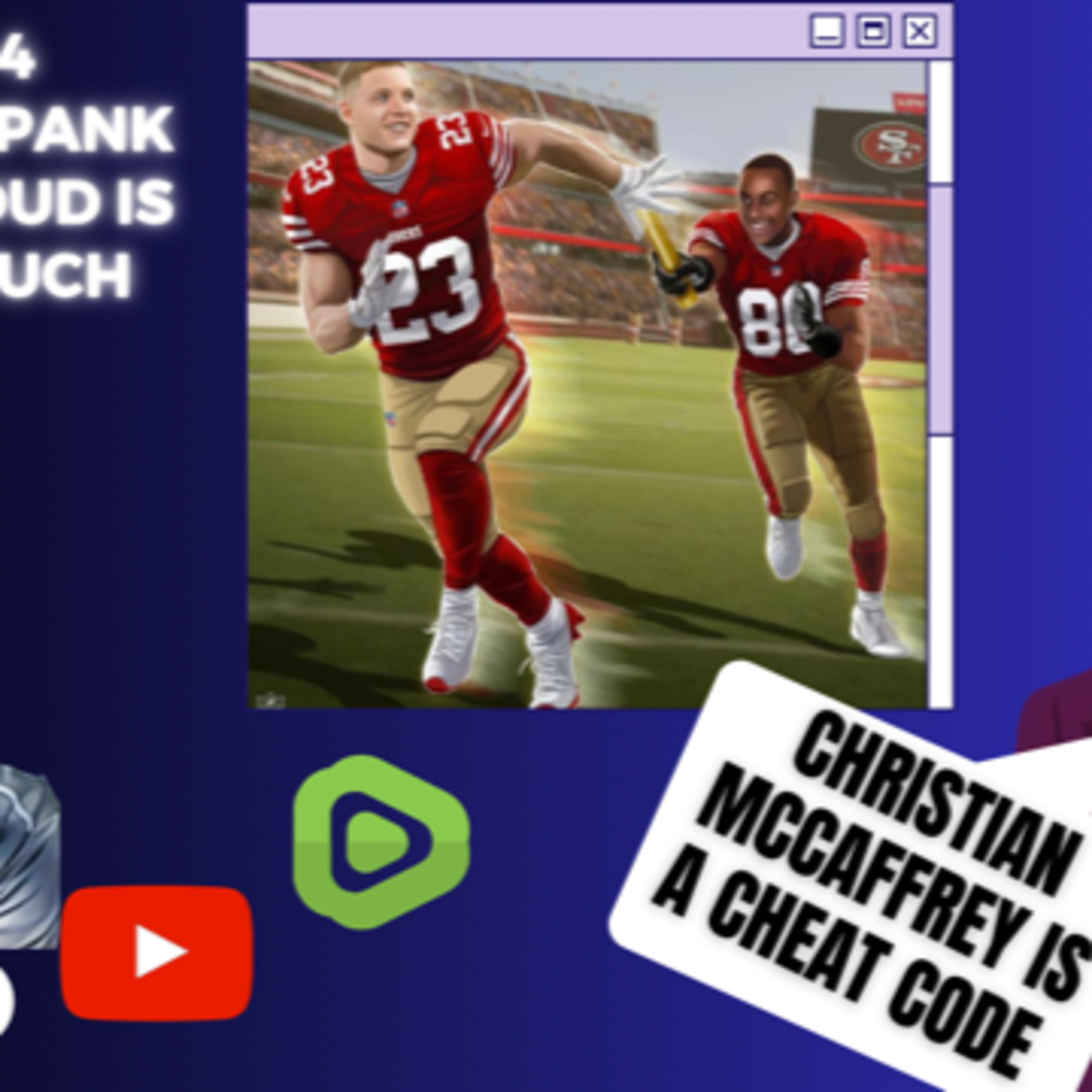 NFL Week 4 Reactions, CMC is cheat code, Josh Allen, Joey B, fantasy football, betting & much more episode artwork