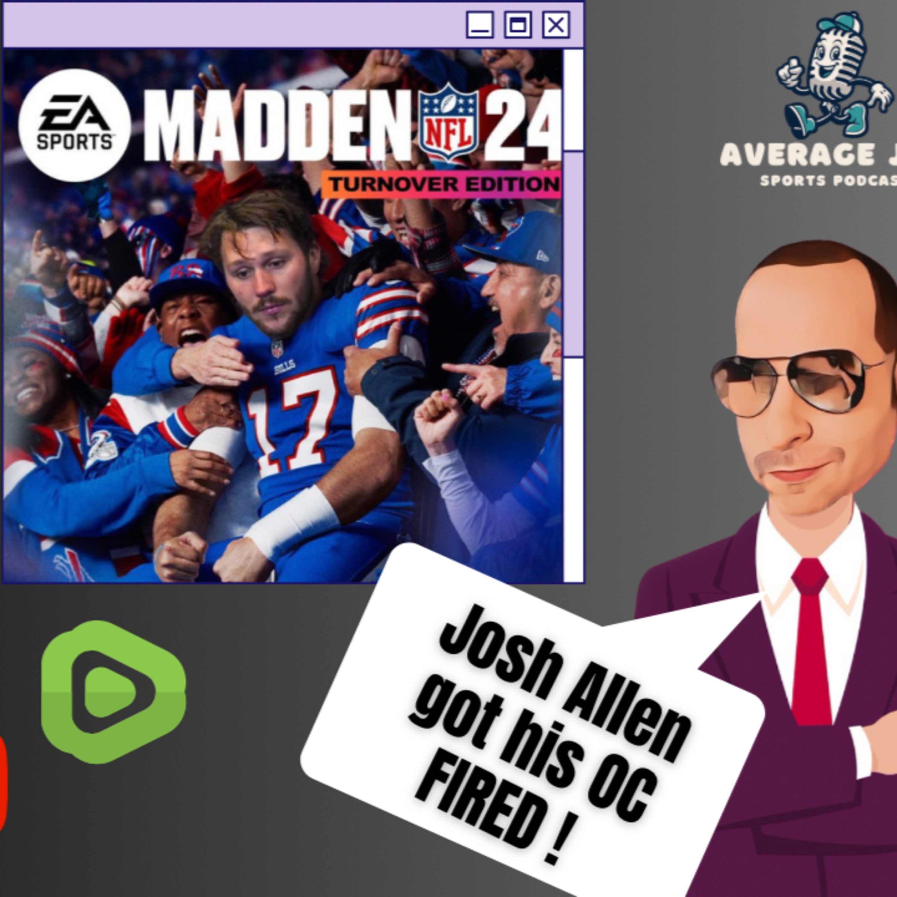 Josh Allen is the one who should’ve gotten fired. Tank Giants Tank and much more from the NFL week 10 episode artwork