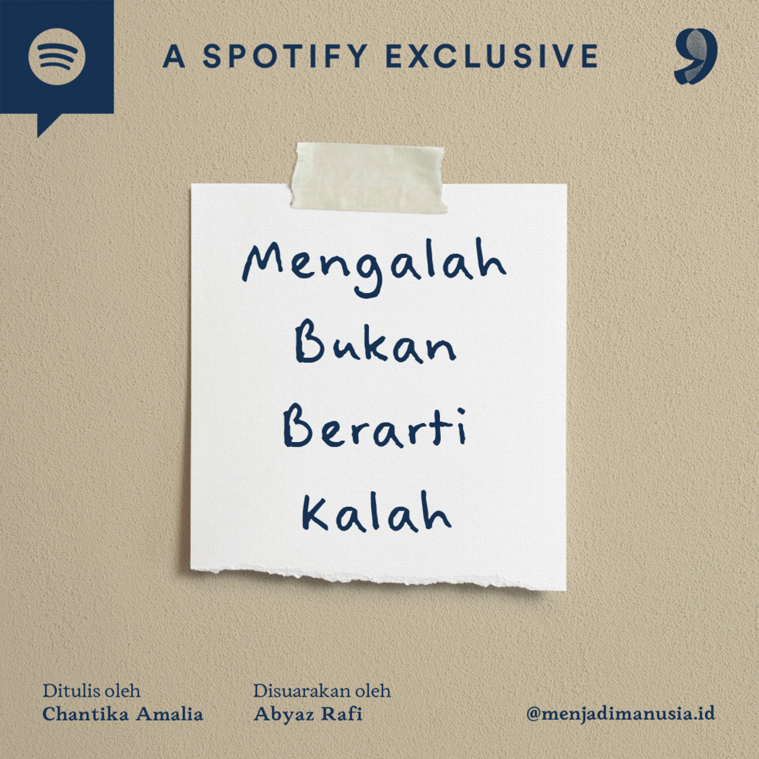 Menjadi Manusia