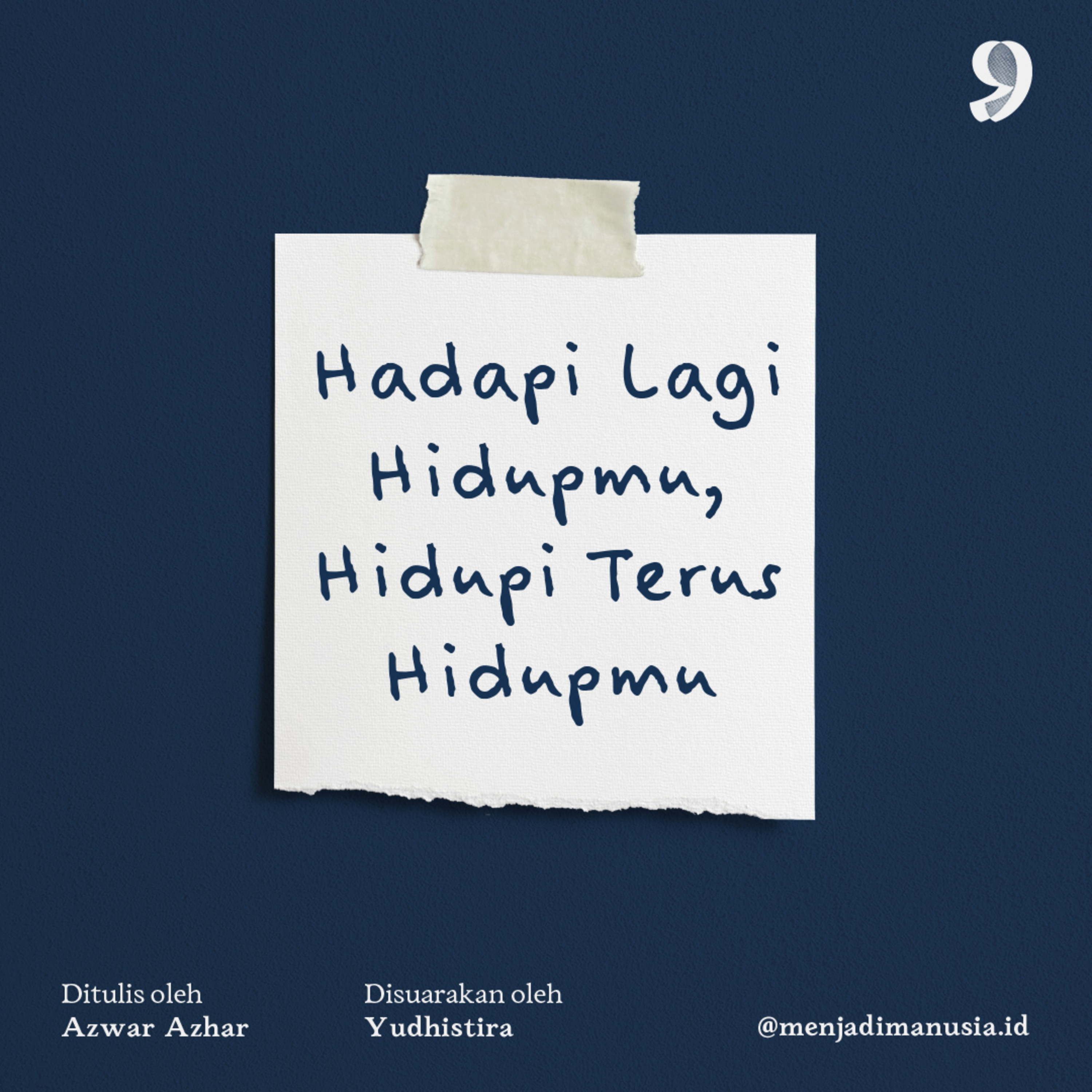 Menjadi Manusia
