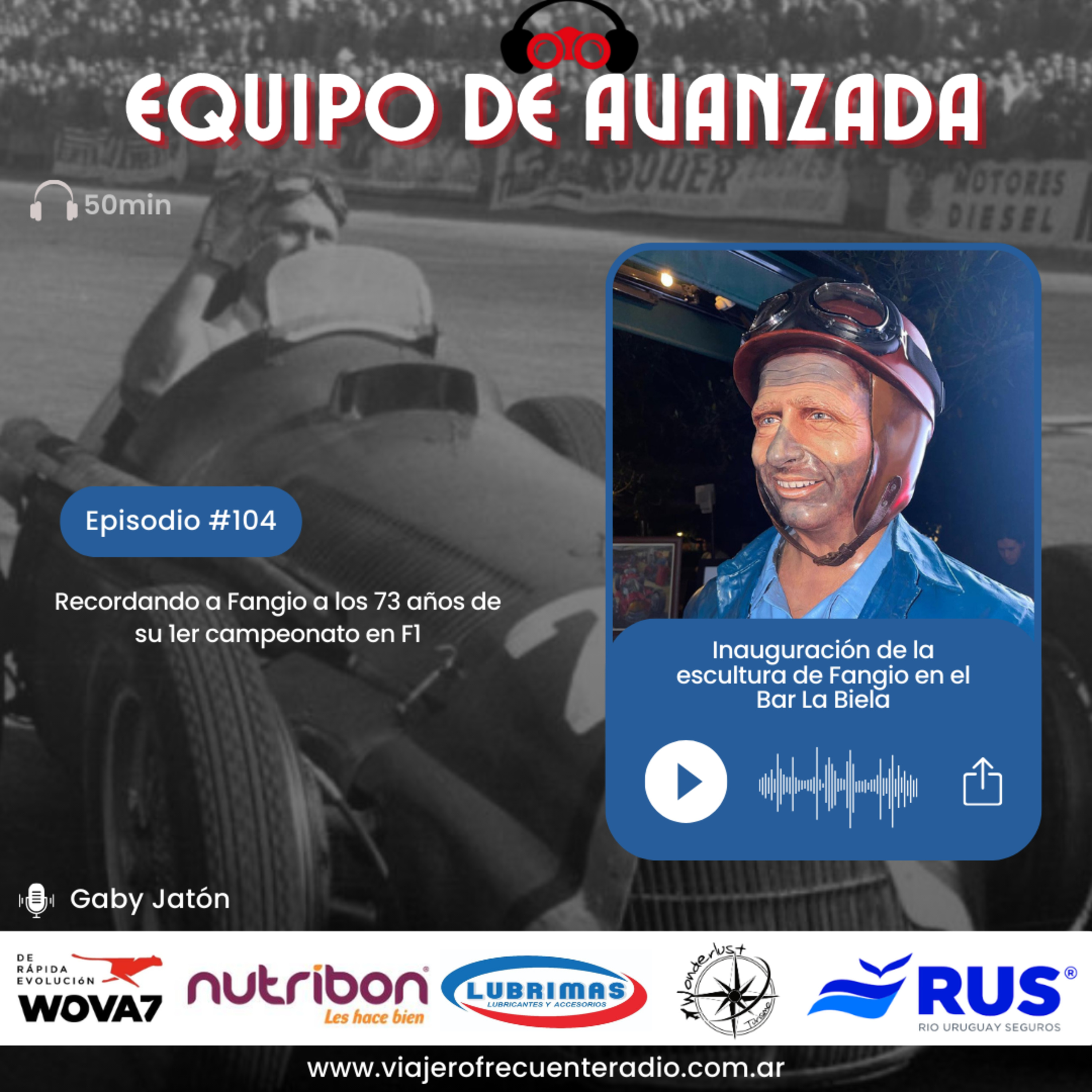 #104 #Fangio Lugares emblemáticos para conocer un poco más al Quíntuple episode artwork