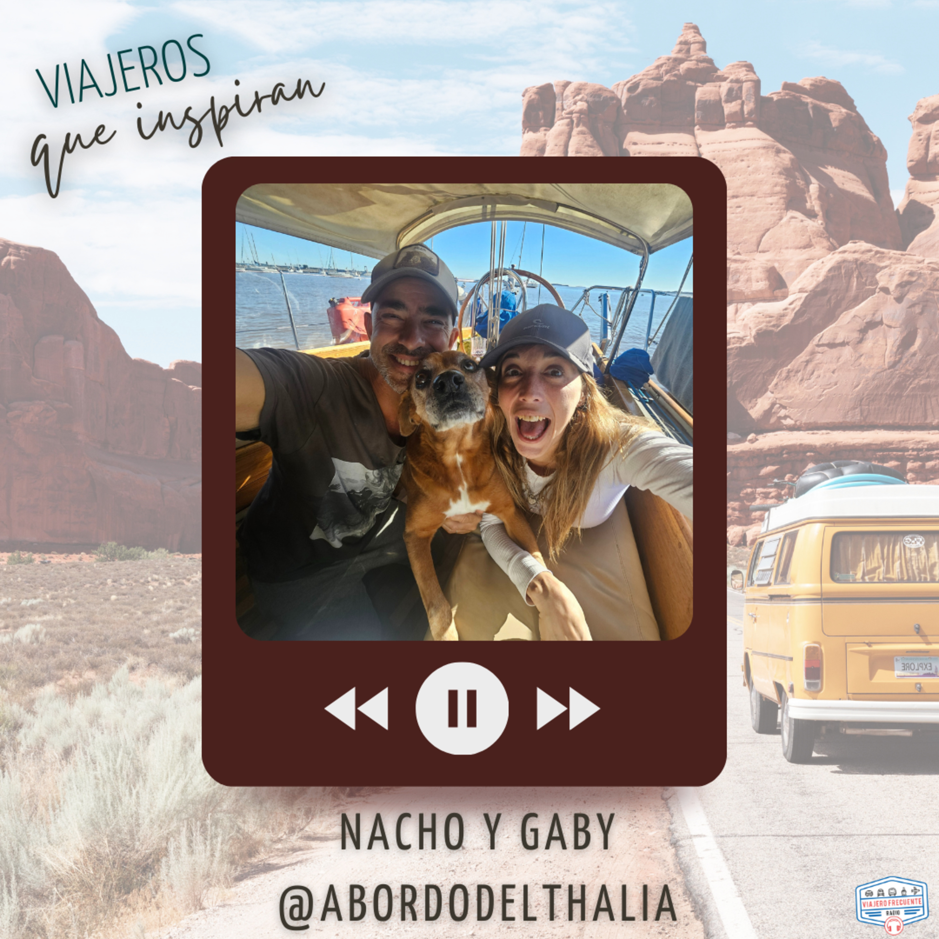 #Viajeros: Gaby y Nacho A bordo del Thalia episode artwork
