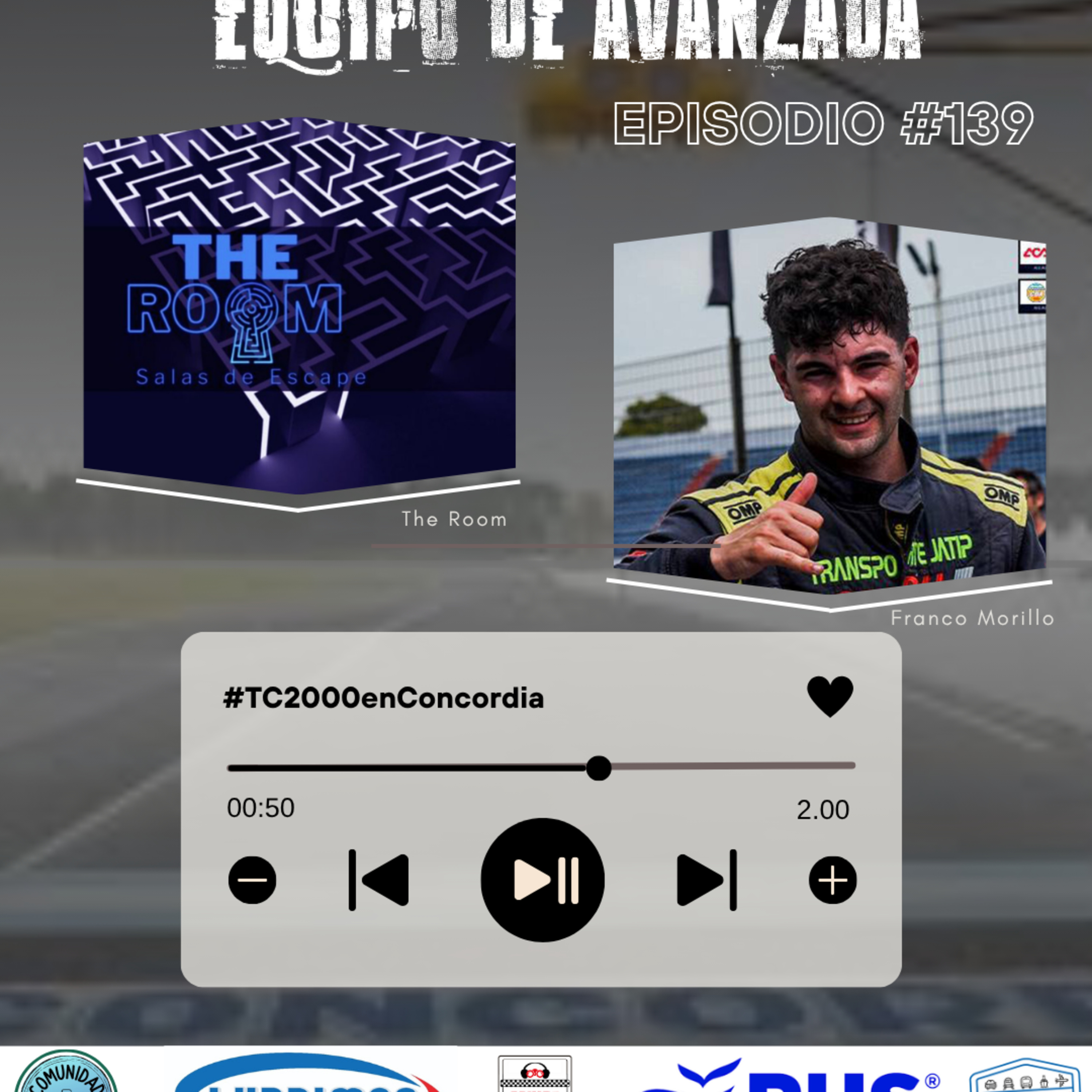 Equipo de Avanzada #139 - #TC2000enConcordia The Room Concordia y Franco Morillo en Fuera de las Pistas episode artwork