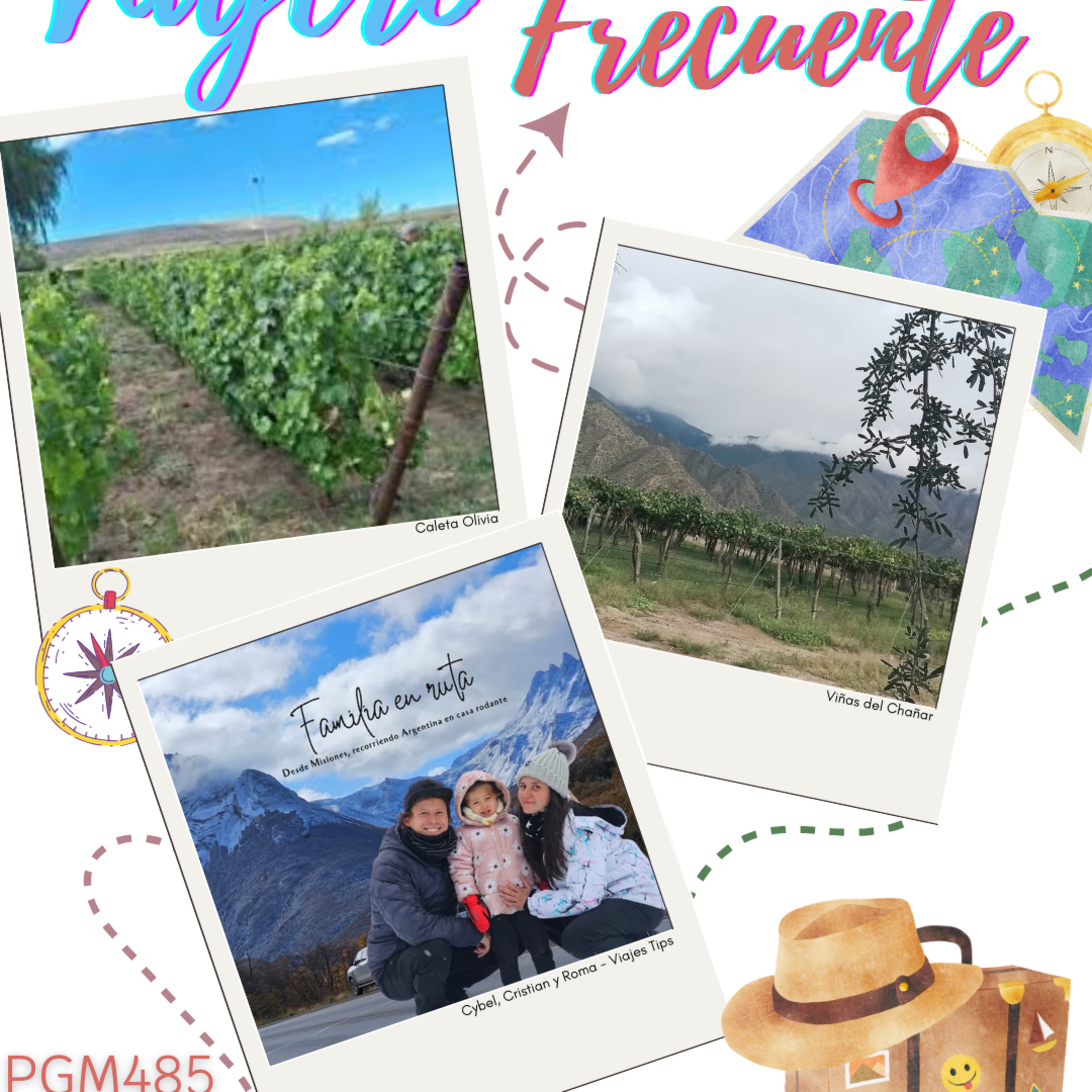 Viajero Frecuente #486 : Bodega en Caleta Olivia - Finca Viñas del Chañar - Cybel, Cristian y Roma son ViajesTips episode artwork