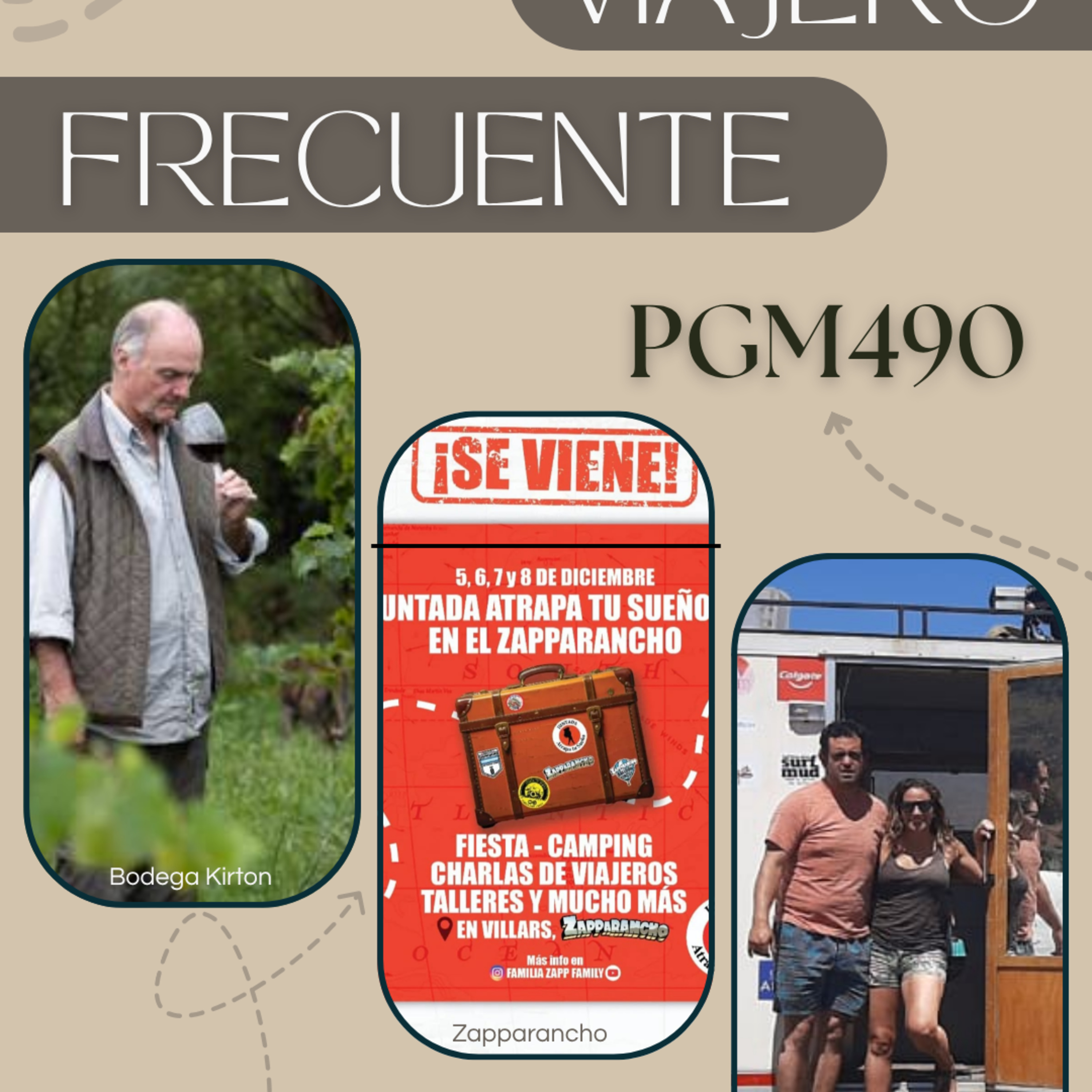 Viajero Frecuente: #490 - Bodega Kirton - Juntada en el Zapparancho - Lorena y Felipe son Odontoruteros 