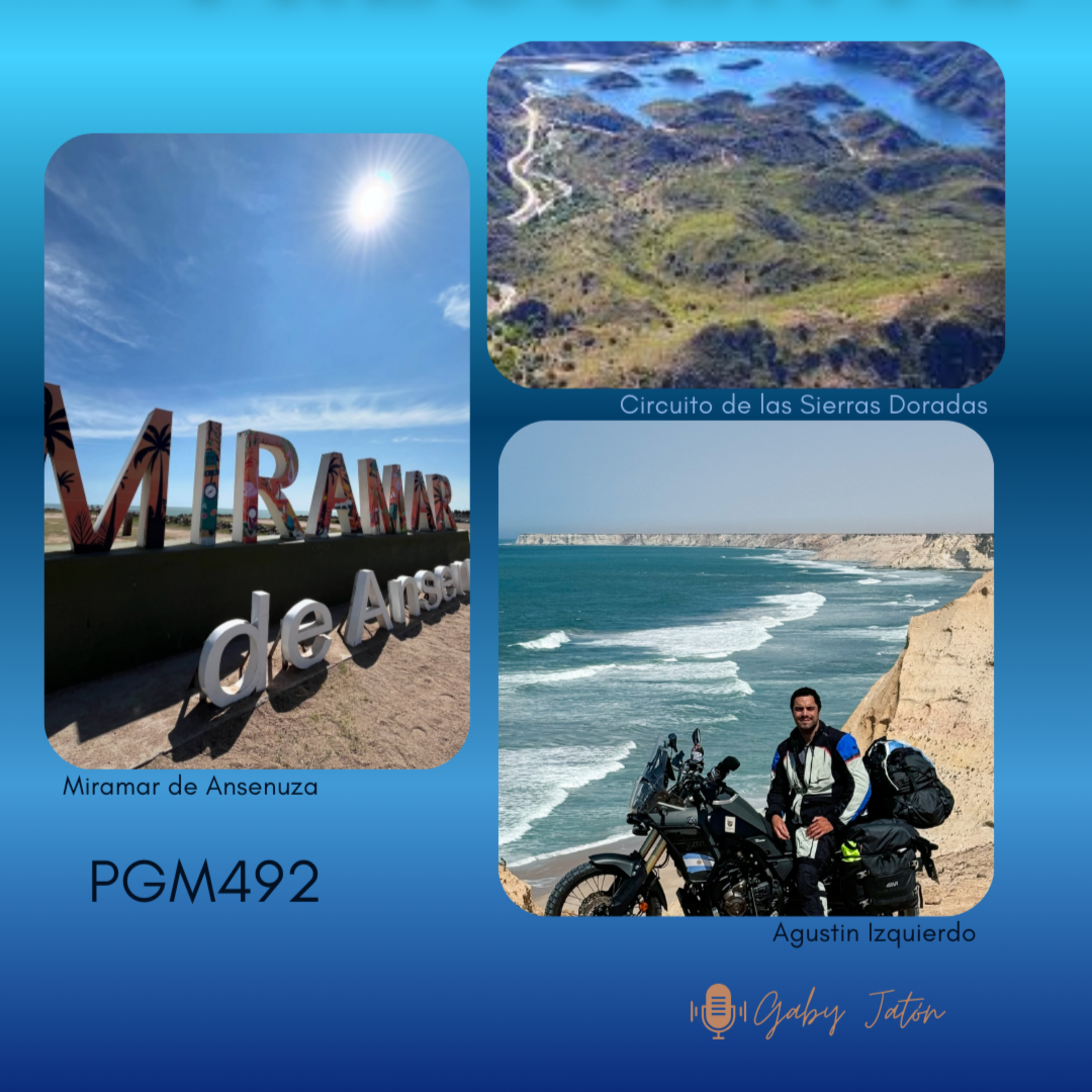 Viajero Frecuente #492 MIramar de Ansenuza - Circuito de Sierras Doradas y Africa en moto by Agustin Izquierdo episode artwork