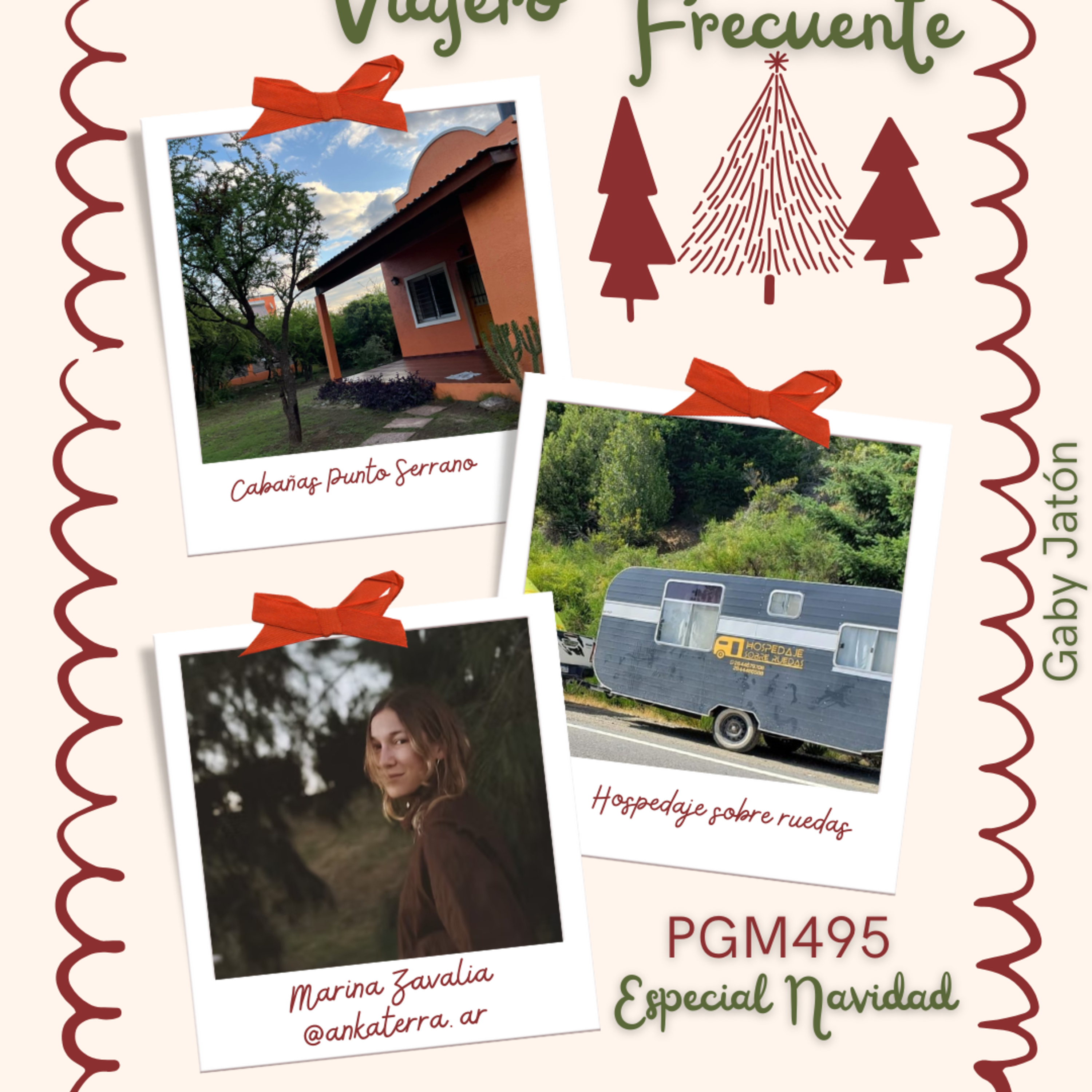 Viajero Frecuente #495 Especial Navidad con amigos: Carpinteria, alquiler de casillas y motorhome y Marina Zavalia recorre Argentina en su camper episode artwork