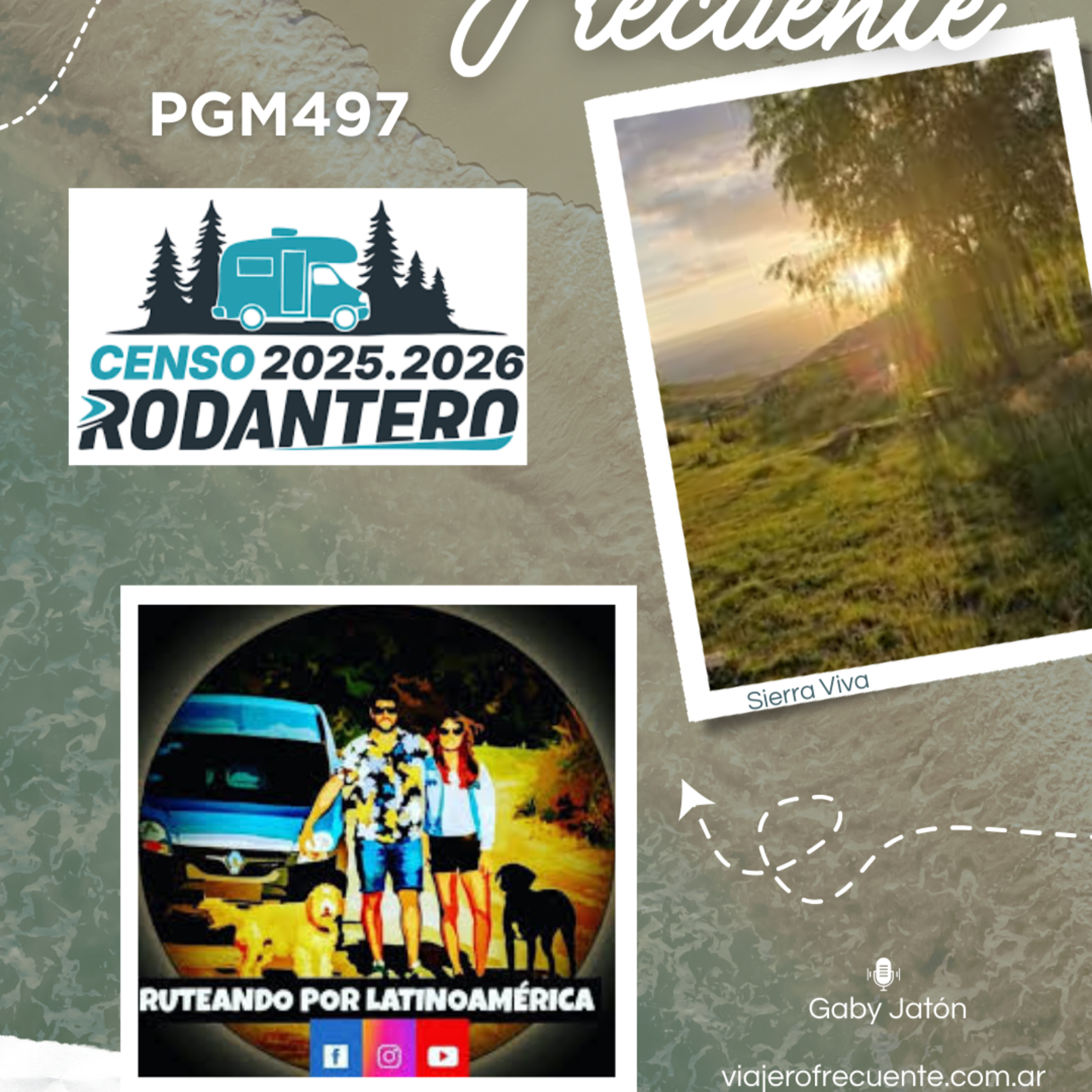 #497: Censo Rodantero - Sierra Viva en Villa Yacanto - Nico y Ro Ruteando por Latinoamérica episode artwork