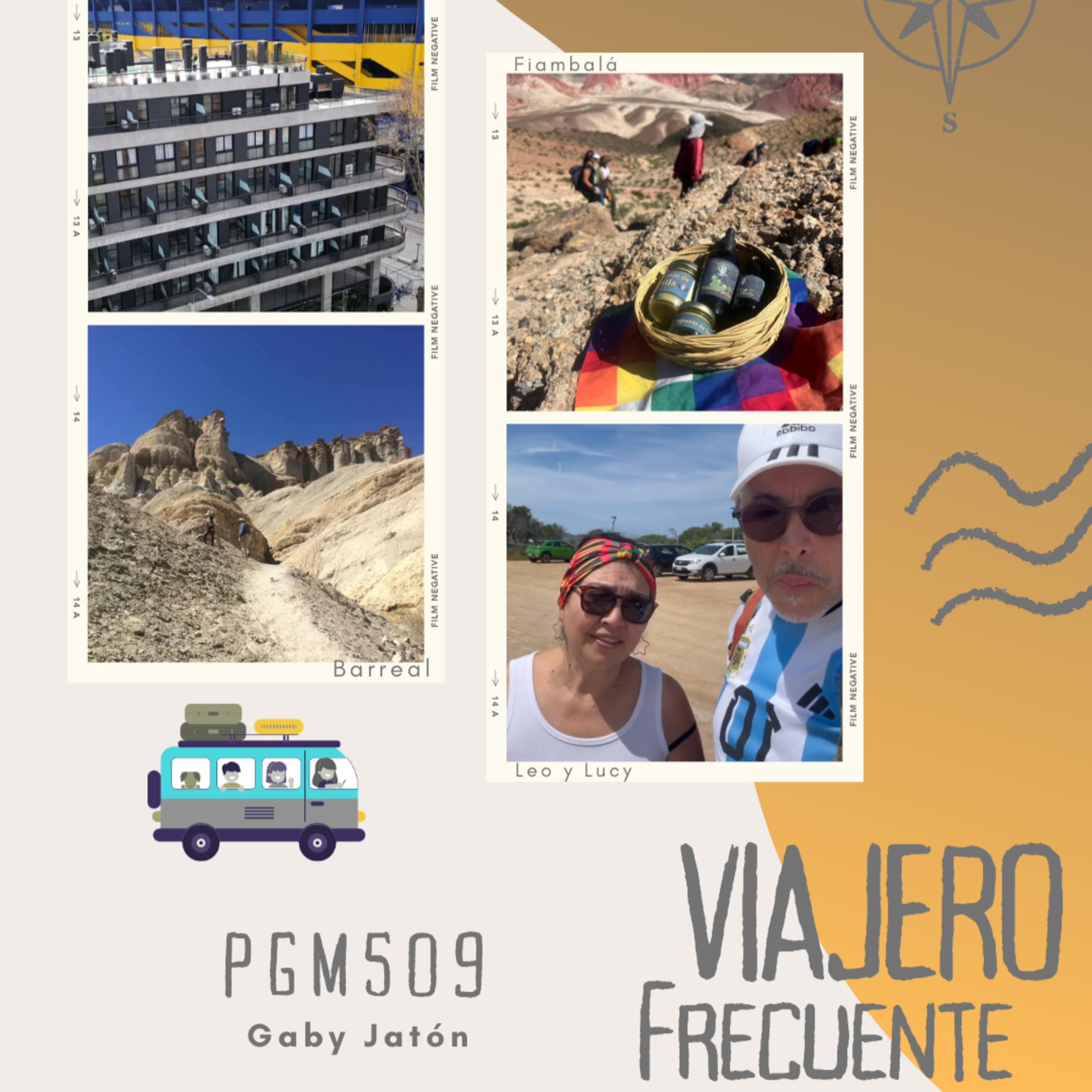 #509: Barreal, el fenómeno Boca y el sueño de Alaska: un viaje de punta a punta | Programa Completo 🏔️⚽🚐  episode artwork
