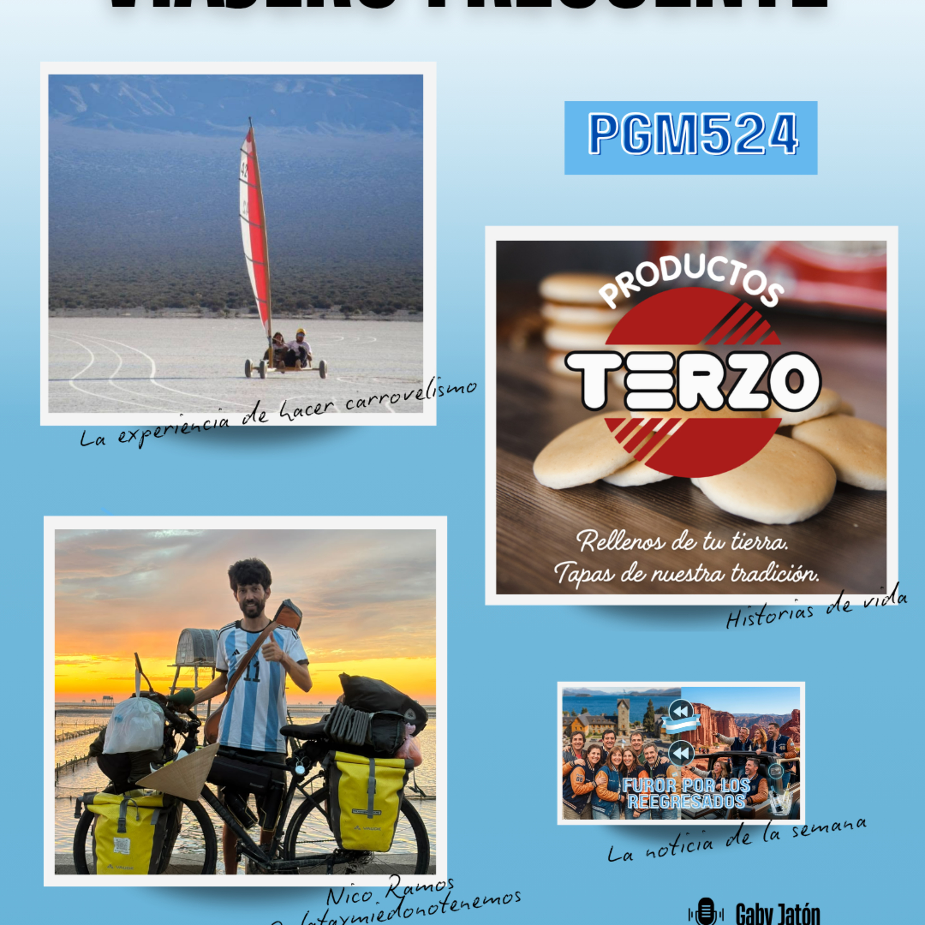 Viajes de egresados para adultos? El viento de San Juan, las tapitas de Productos Terzo y de India a Córdoba en bici @plataymiedonotenemos I #524 episode artwork