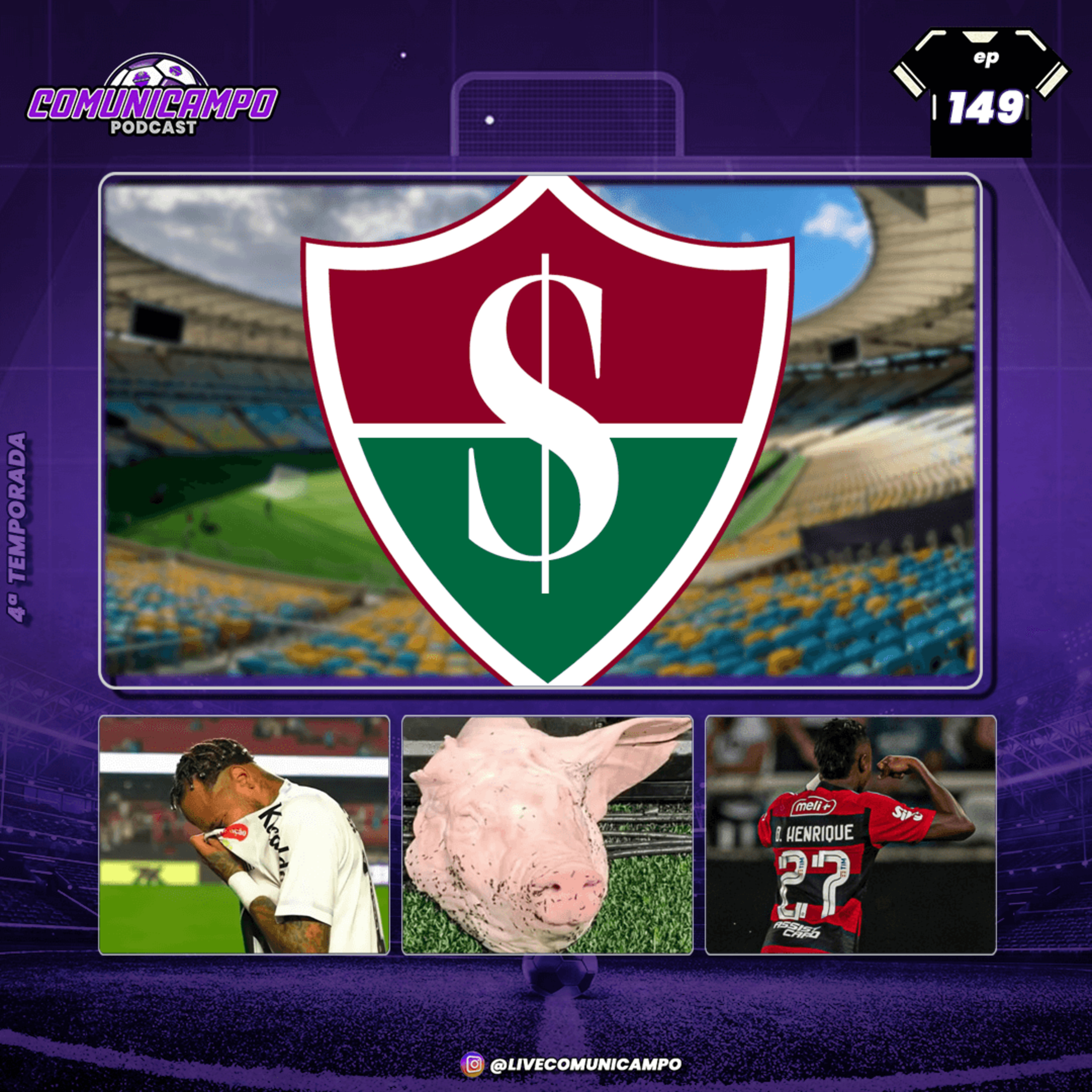 Saflu, Bruno Henrique e cabeça de porco episode artwork