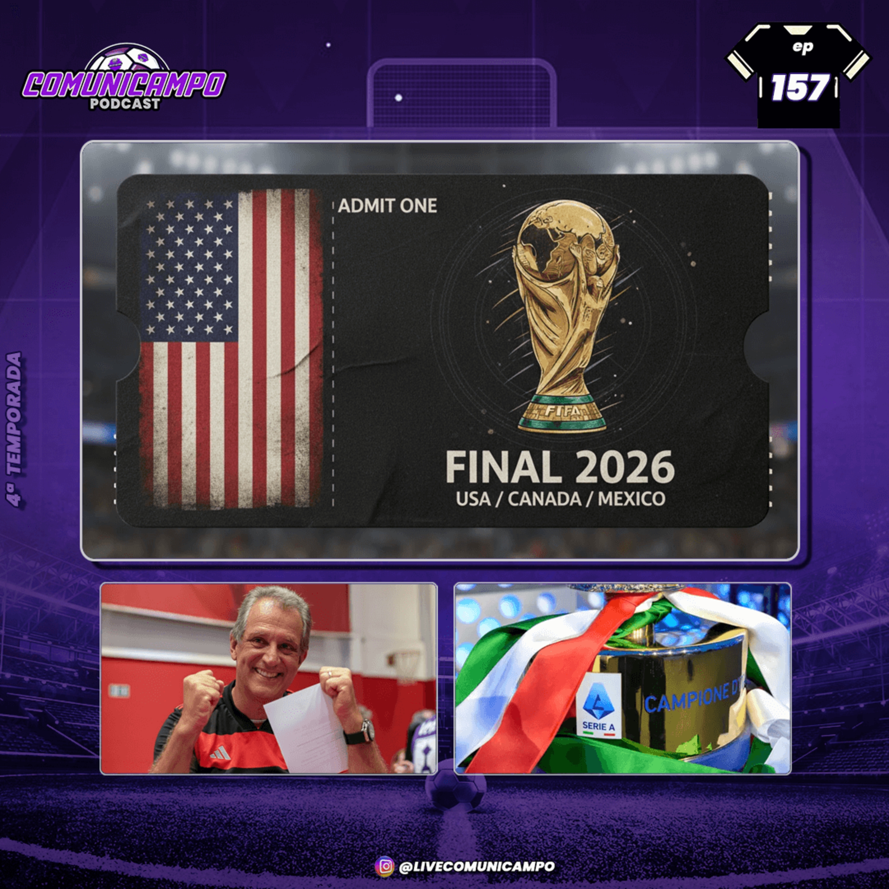 Flamengo e Copa do Mundo episode artwork