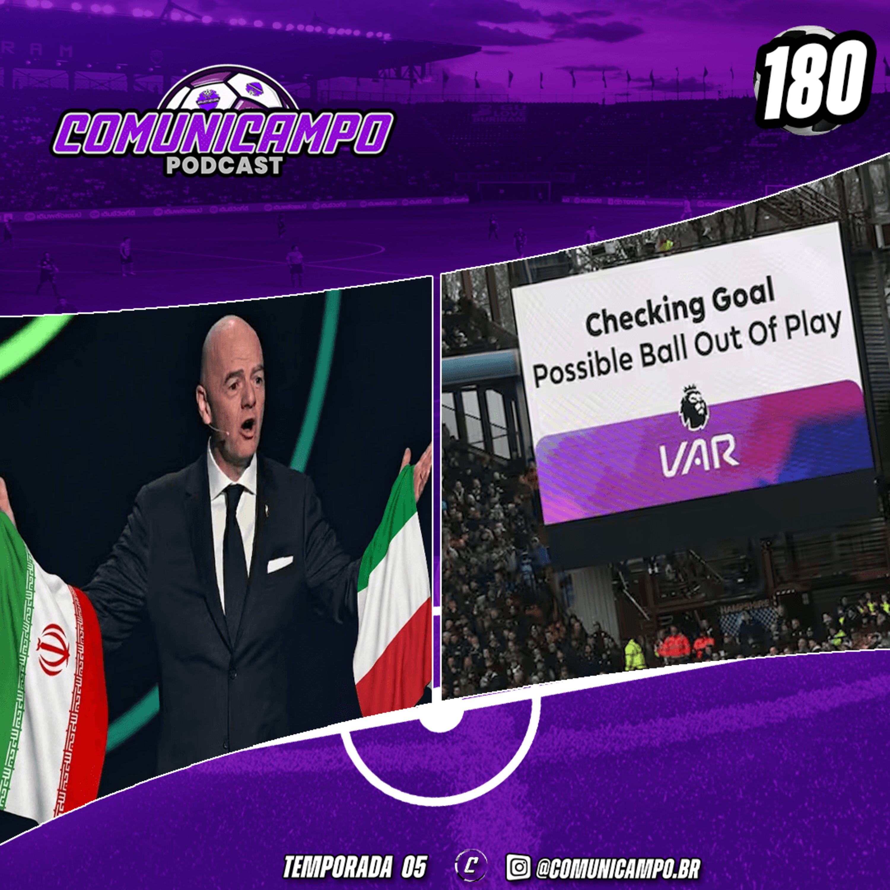 VAR na Inglaterra, Prestianni e FIFA episode artwork