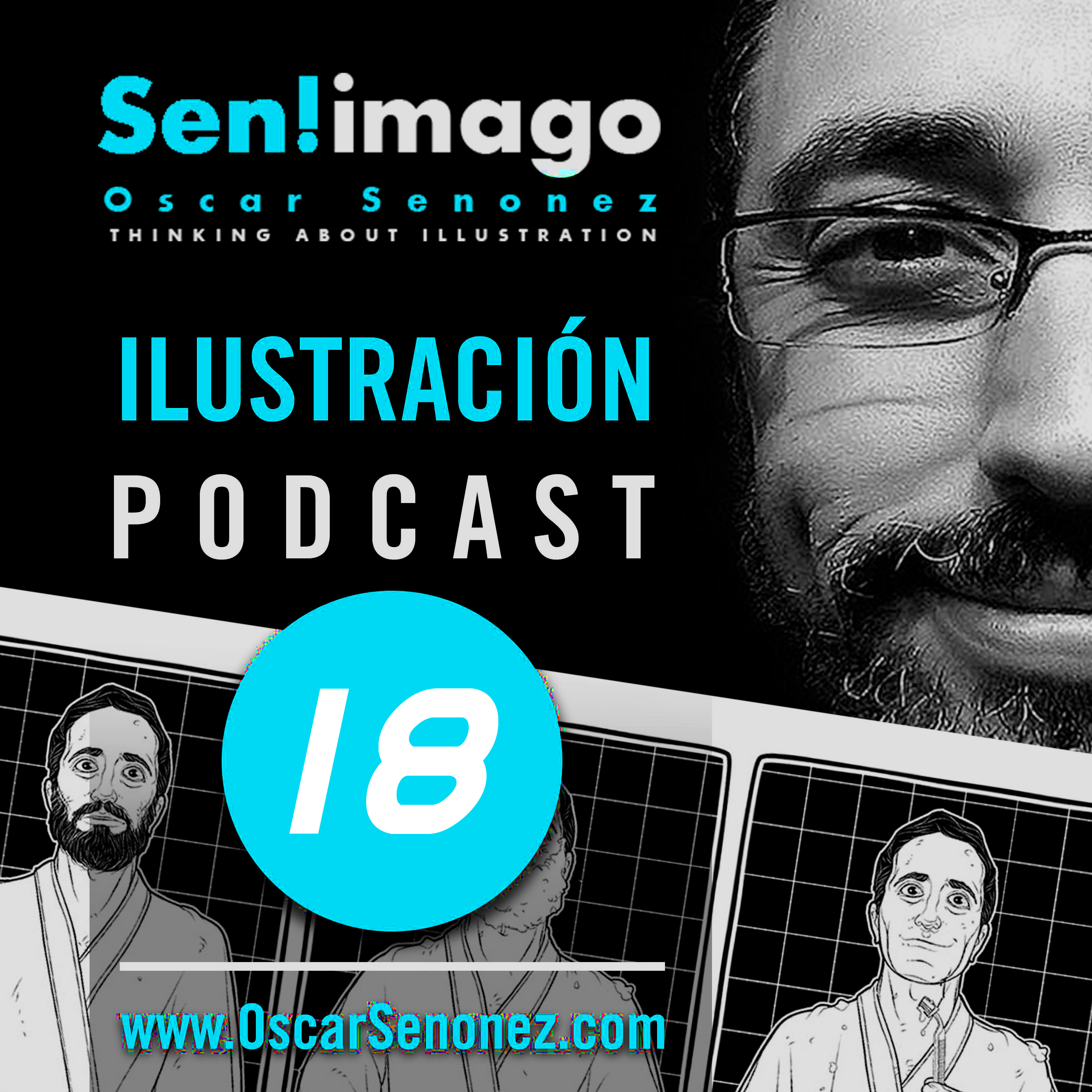 Sen! imago ILUSTRACIÓN PODCAST