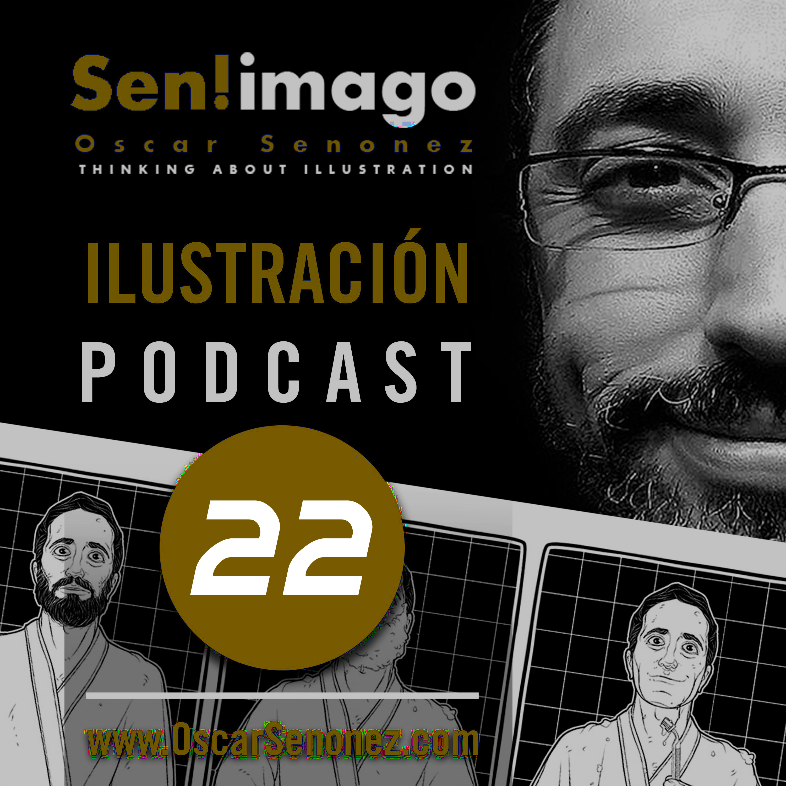 Sen! imago ILUSTRACIÓN PODCAST