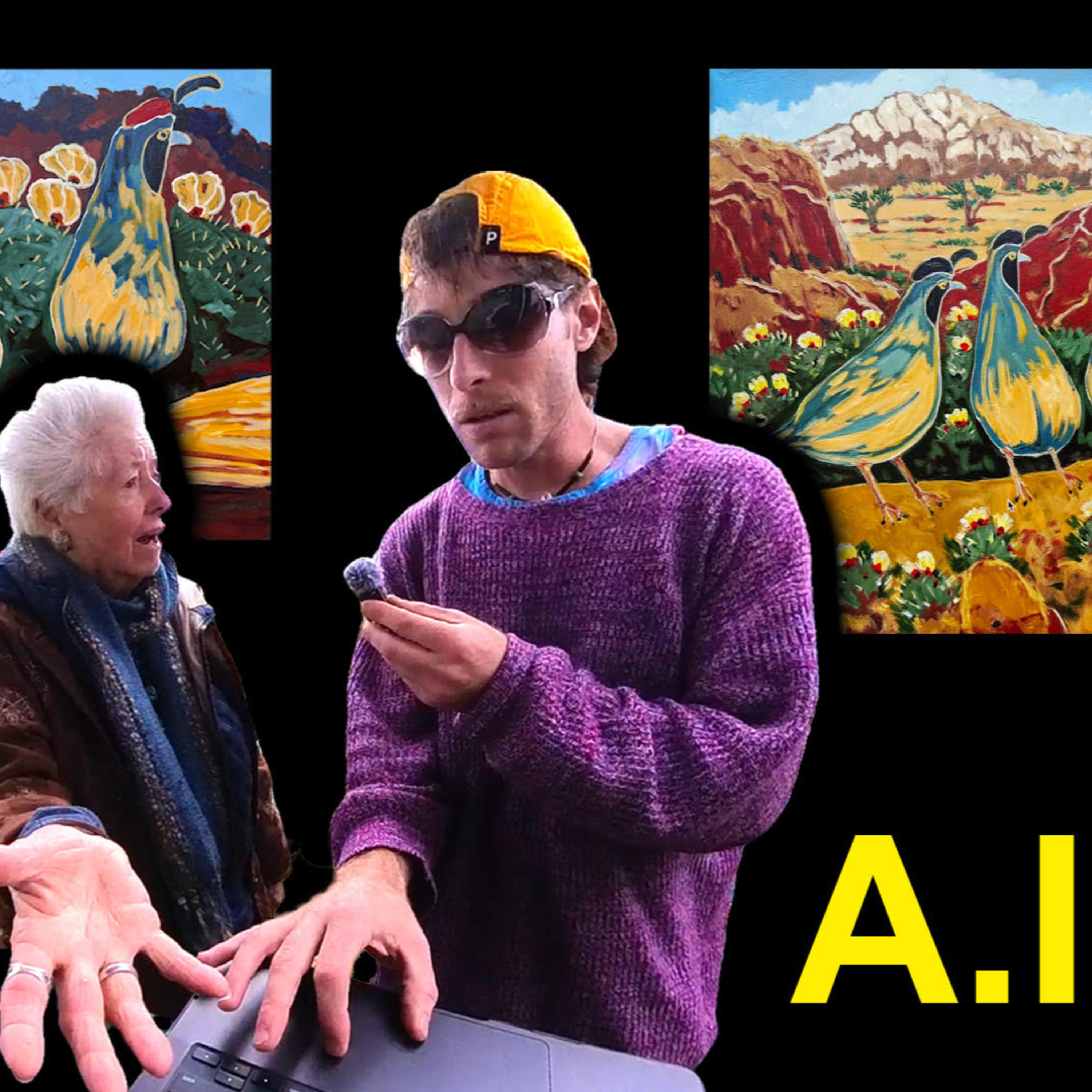 Using AI to rip off artists in front of them (pt2)