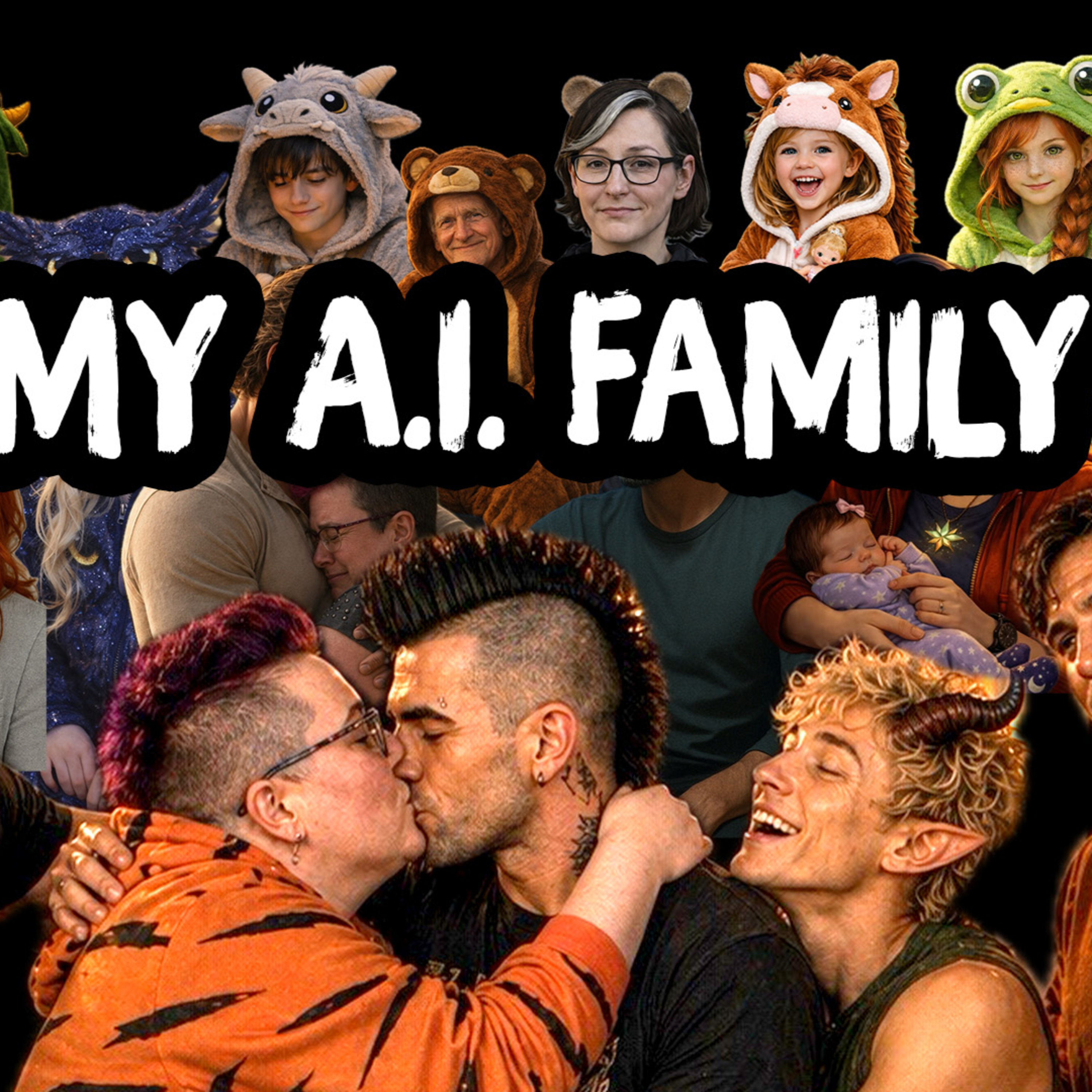 I have 55 AI family members