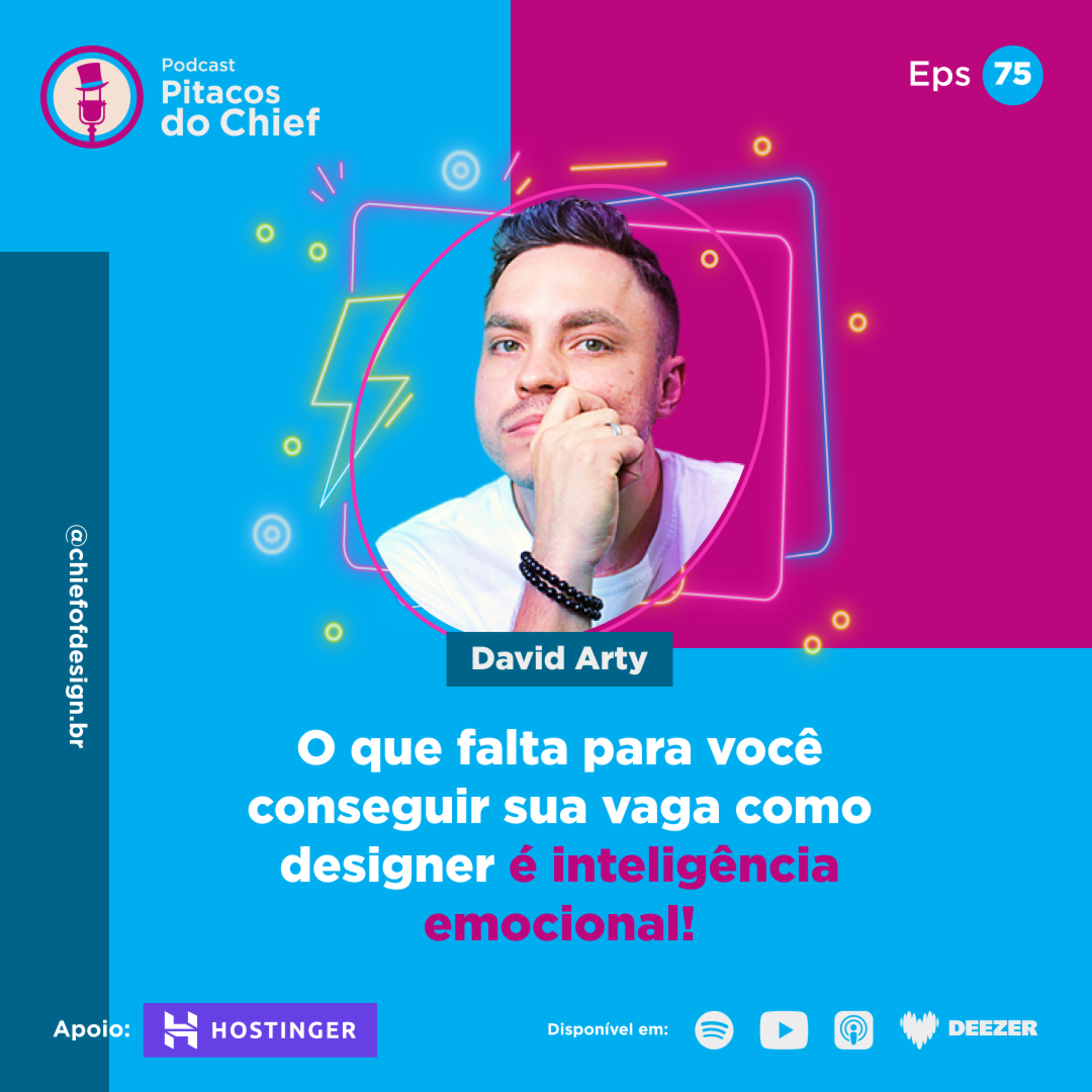 O que falta para você conquistar a vaga de designer é inteligência emocional | EP #75 episode artwork