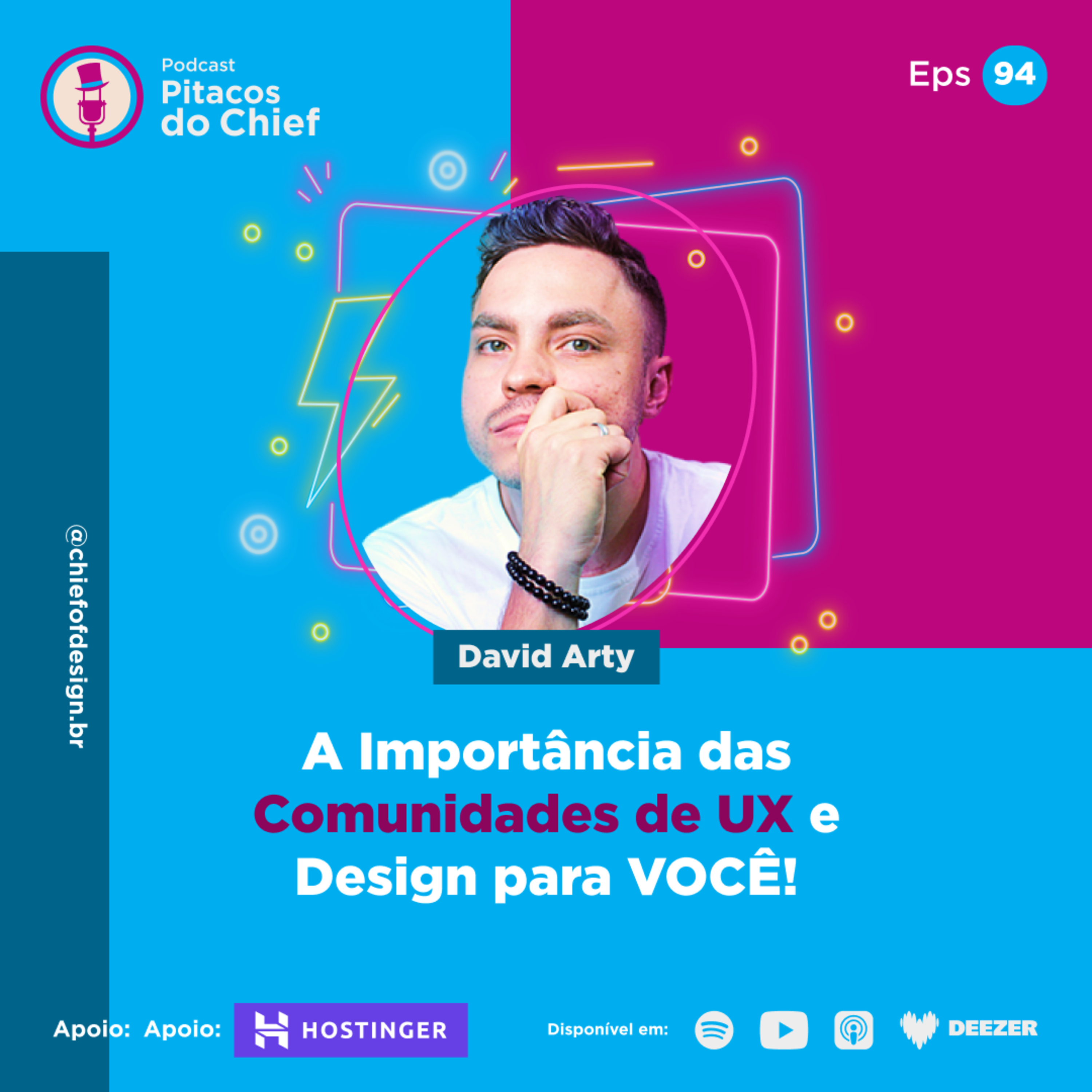 A Importância das Comunidades de UX e Design para VOCÊ | EP 94 episode artwork