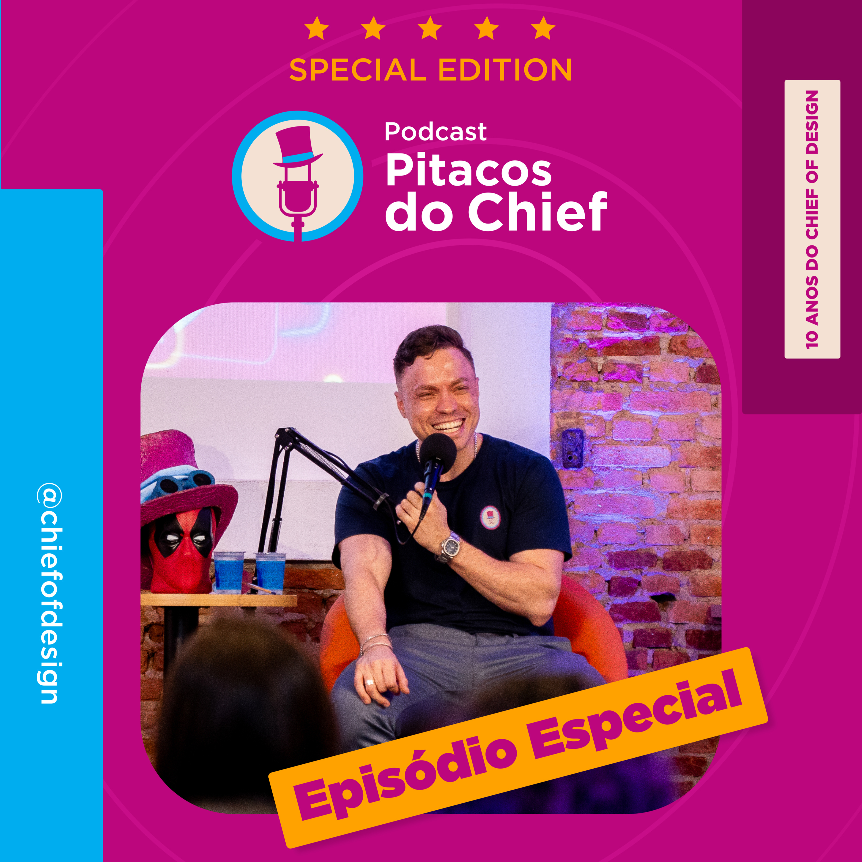 Especial Podcast Pitacos NO Chief - 100 episódios + 10 anos de Canal episode artwork
