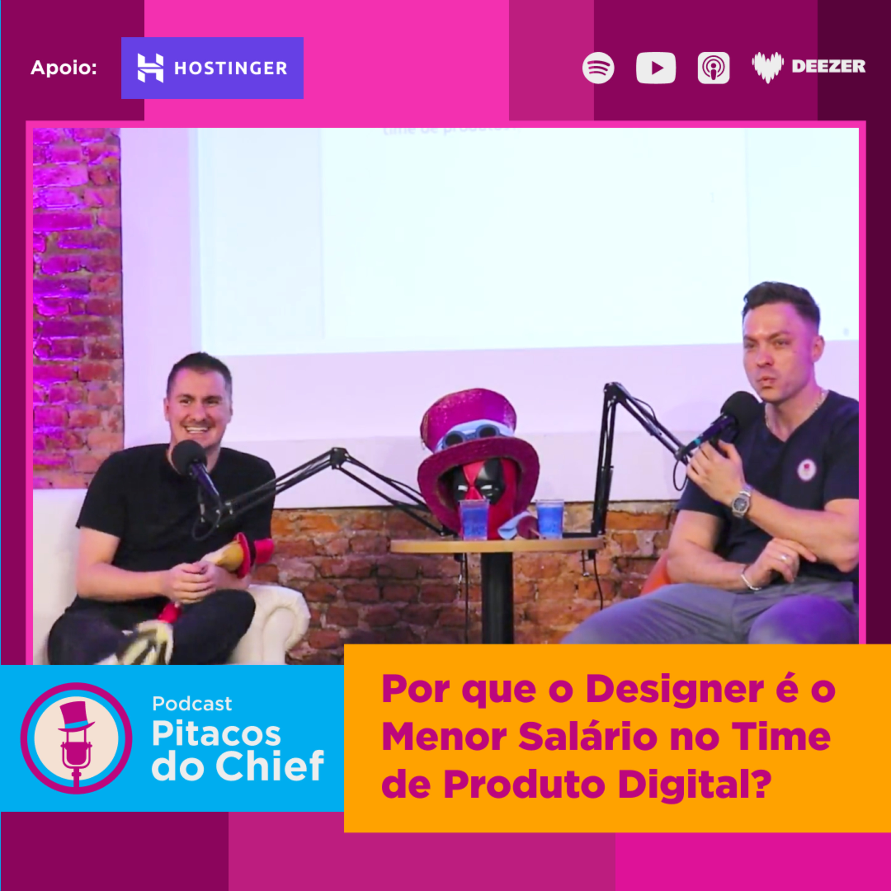 Por que o Designer é o Menor Salário no Time de Produto Digital? Com Marcos Pagano | Episódio Especial episode artwork