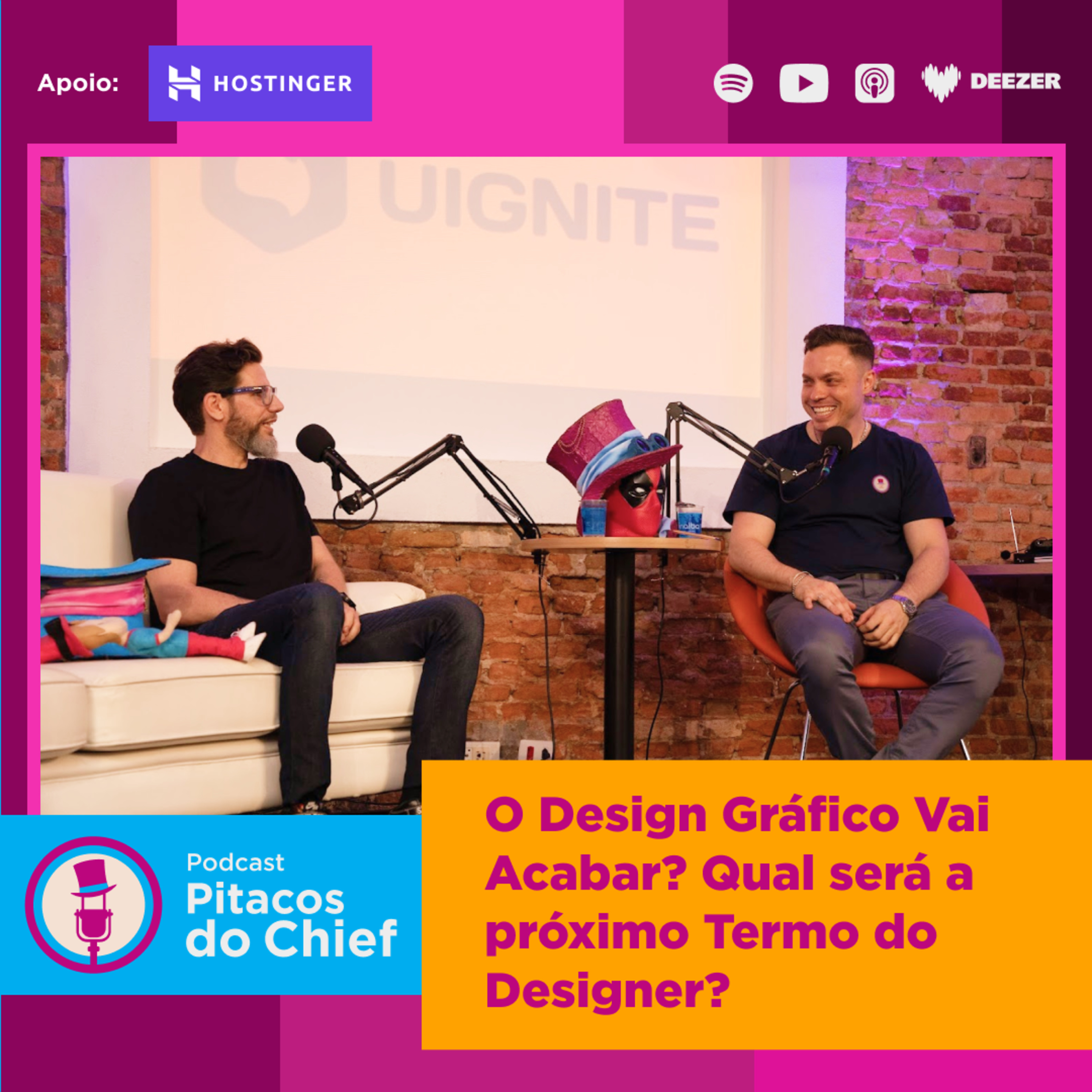 O Design Gráfico Vai Acabar? Qual será a próximo Termo do Designer? Rodrigo Lemes | Episódio Especial episode artwork