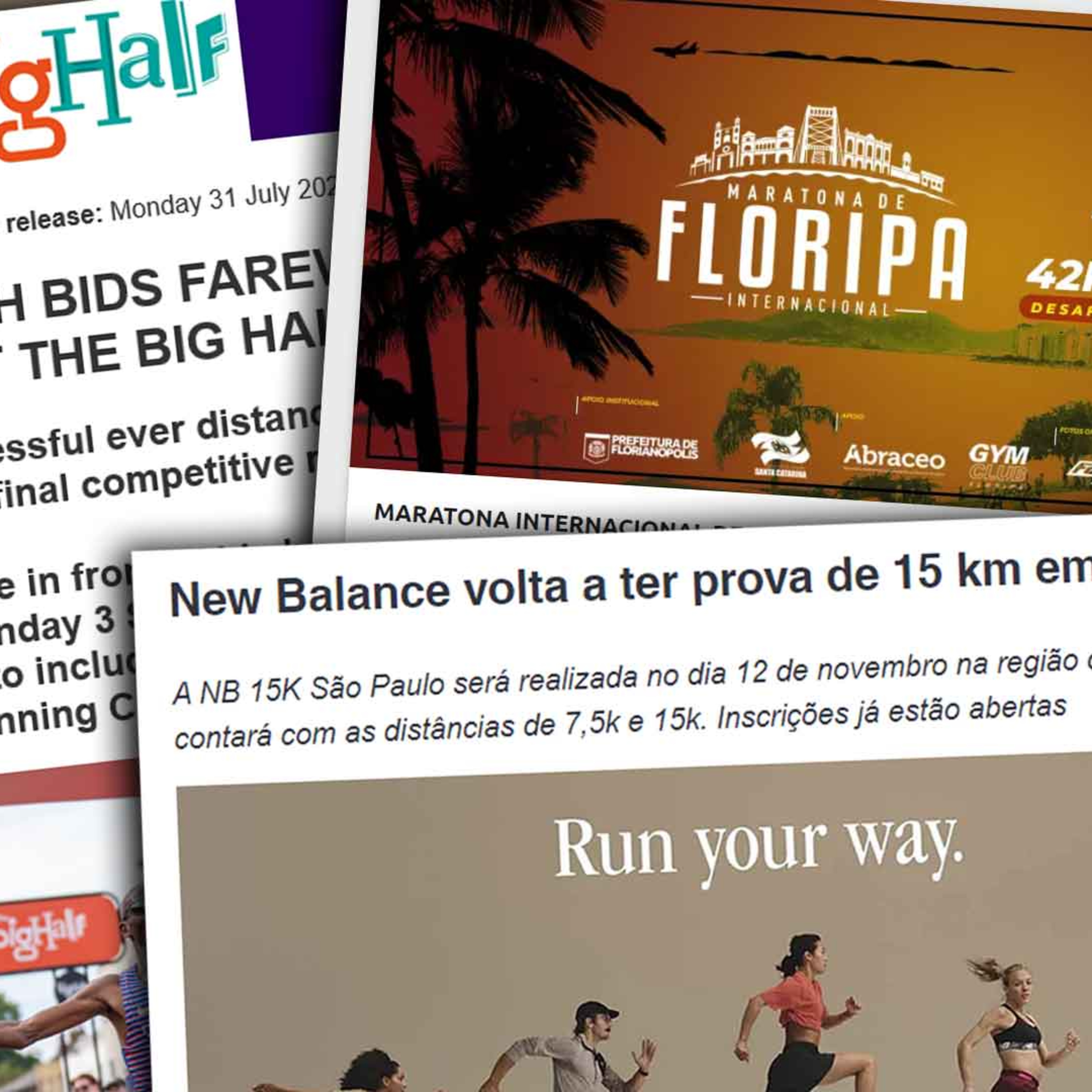 React do BALU falando dos PELOTÕES de RITMO, MO FARAH aposenta? NEW BALANCE 15k em SP e FLORIPA na reta final de inscrições | Café & Corrida #309