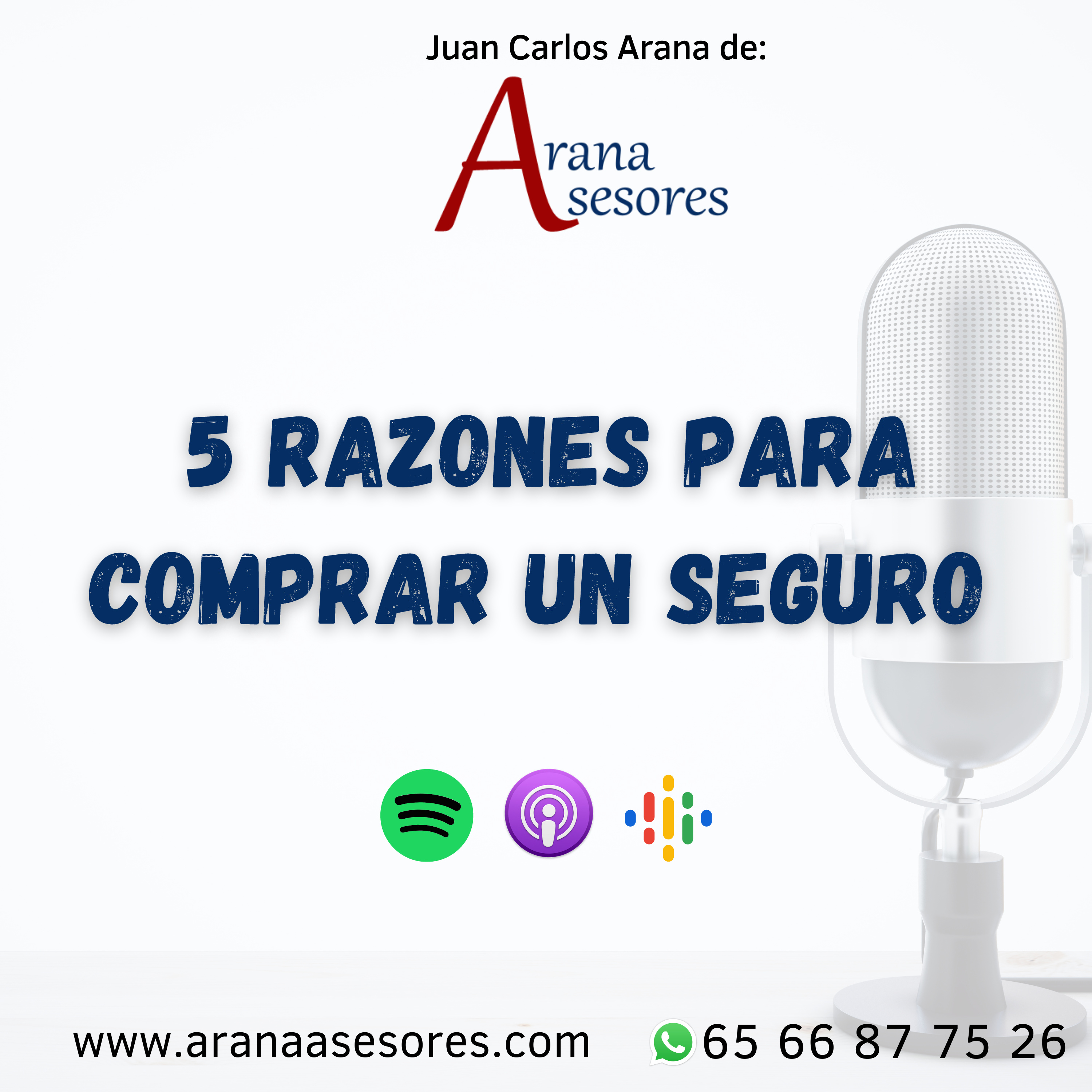 Juan Carlos Arana De Arana Asesores - Tranquilidad en finanzas personales a través de los seguros