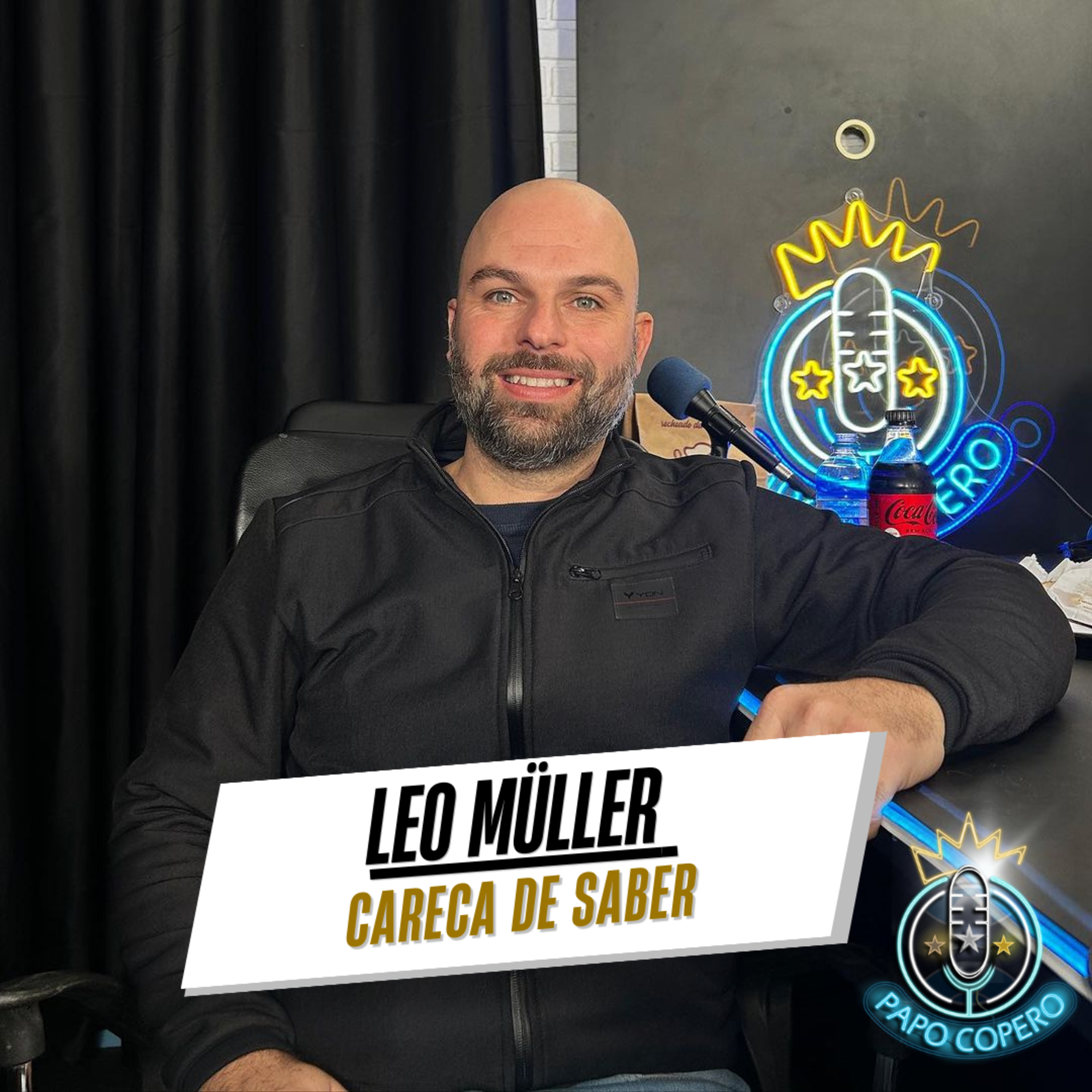 LEONARDO MULLER (CARECA DE SABER) - PAPO COPERO #47 episode artwork