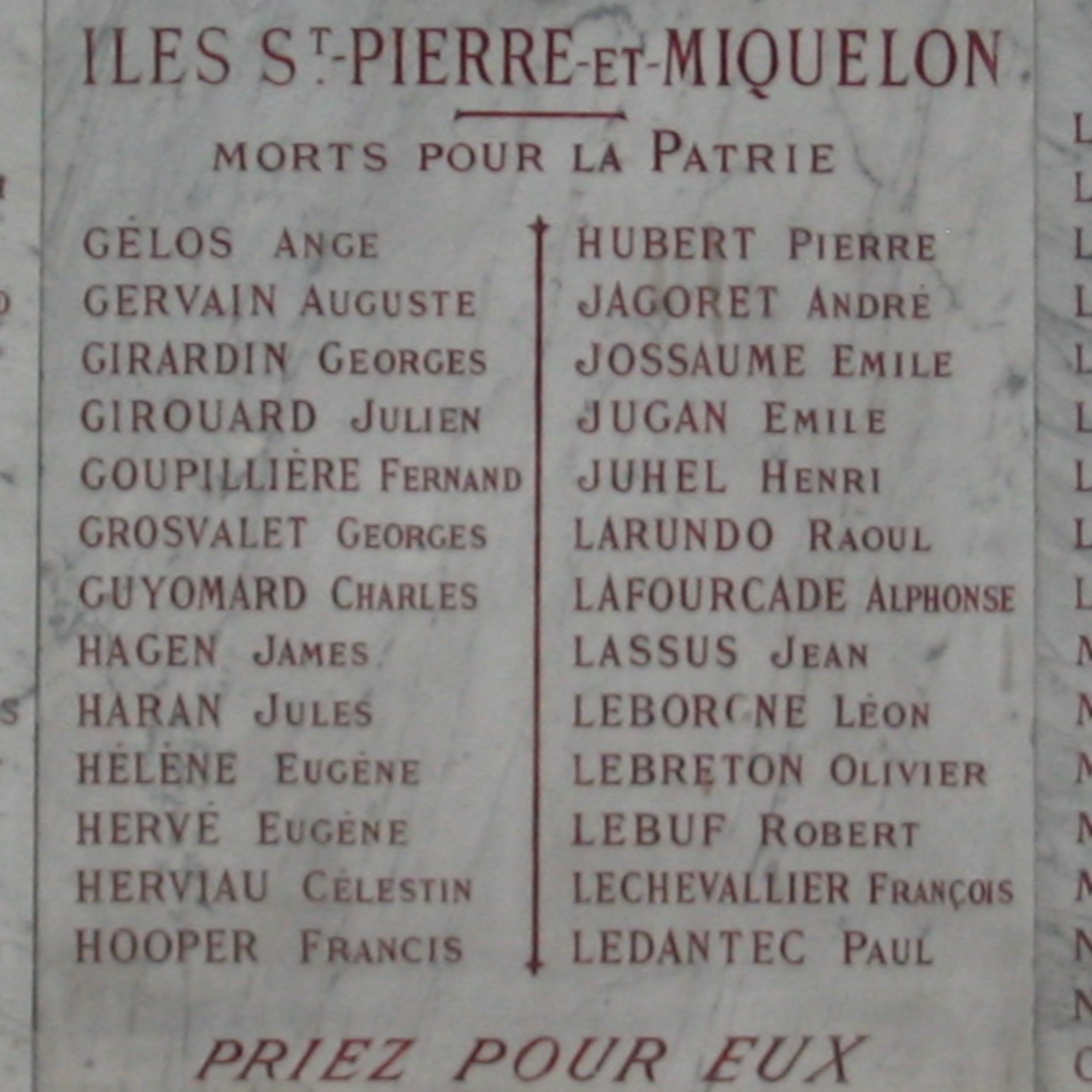 Le Grand Colombier : Histoire de Saint-Pierre-et-Miquelon
