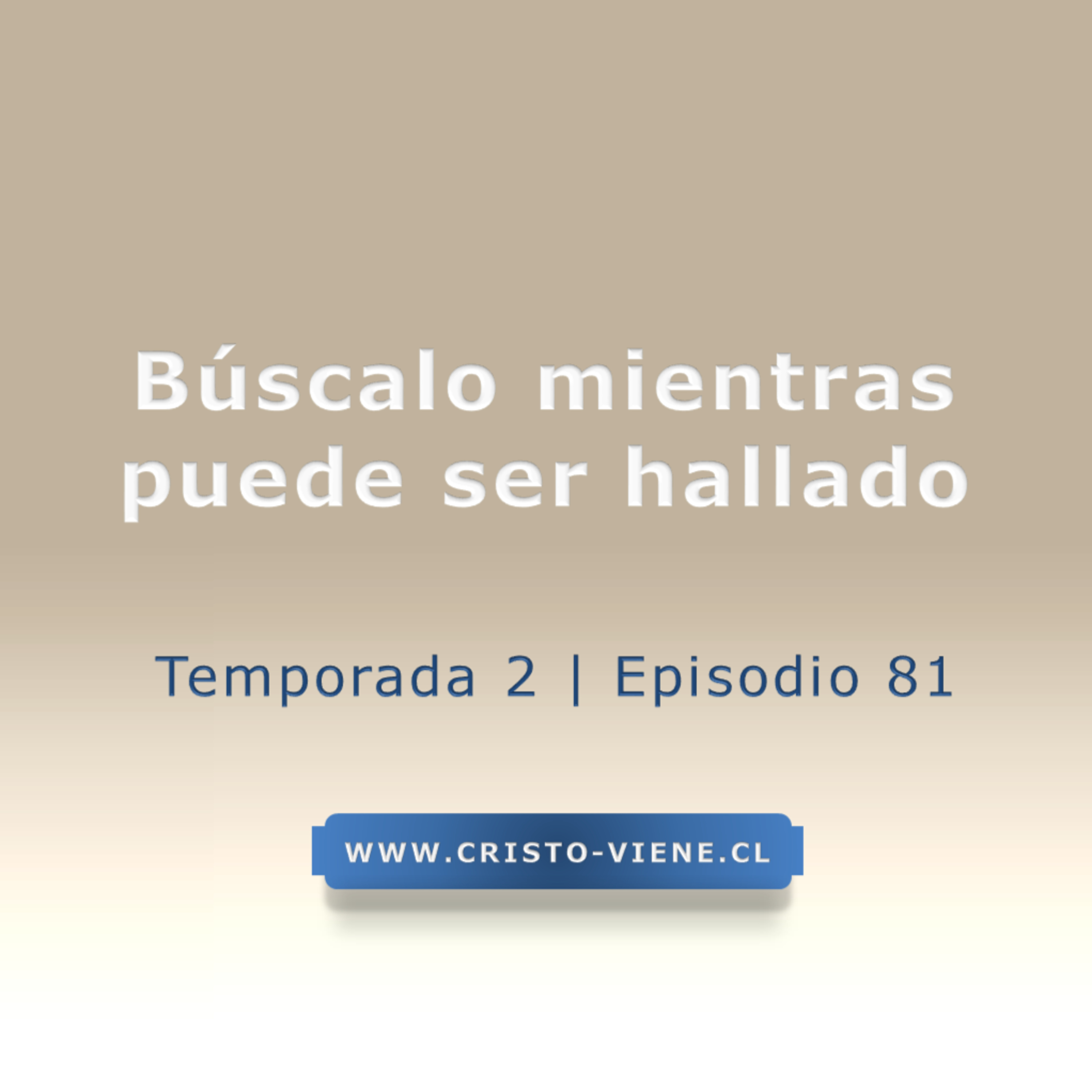 Búscalo mientras puede ser hallado - Temp. 2 (N° 81)