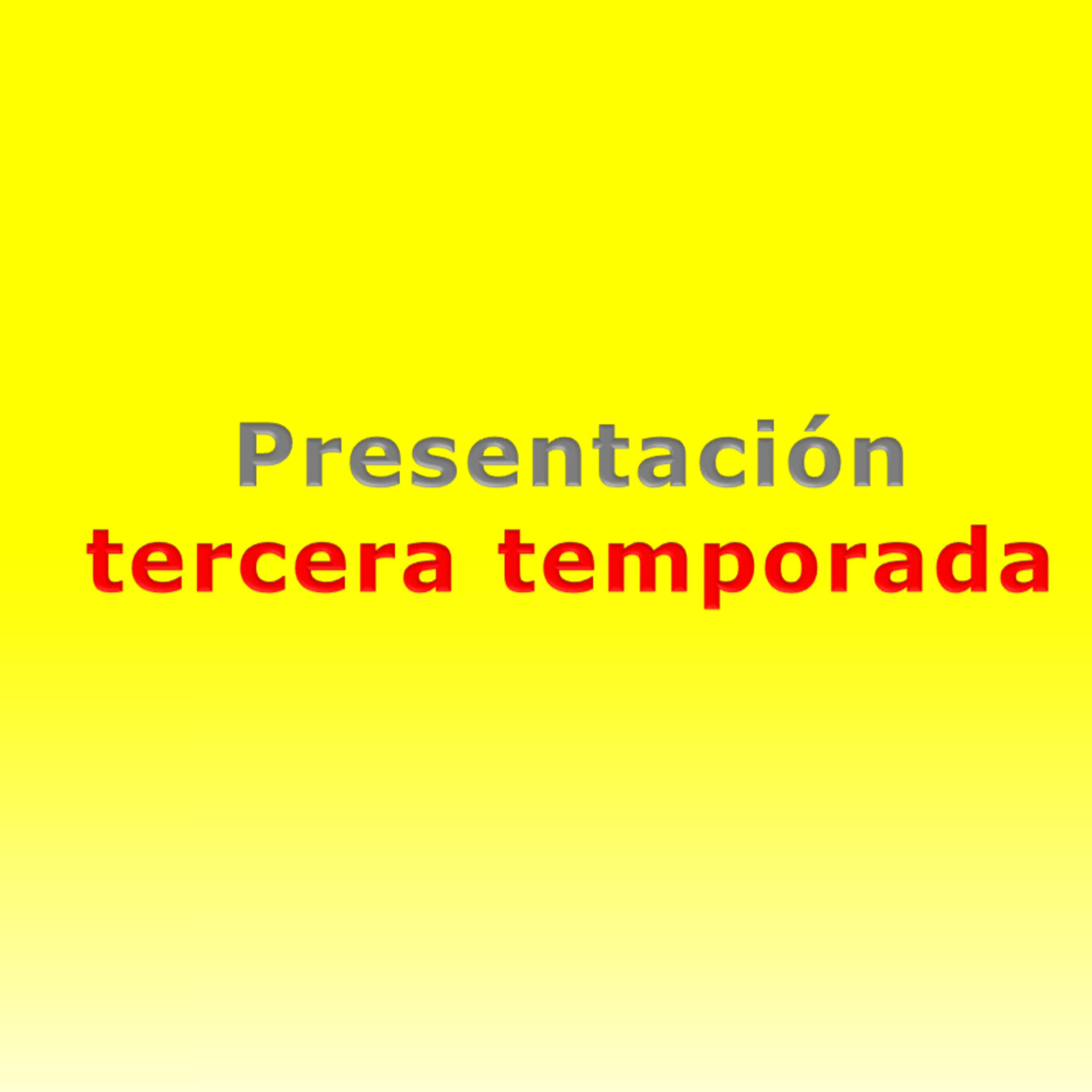 Presentación tercera temporada episode artwork