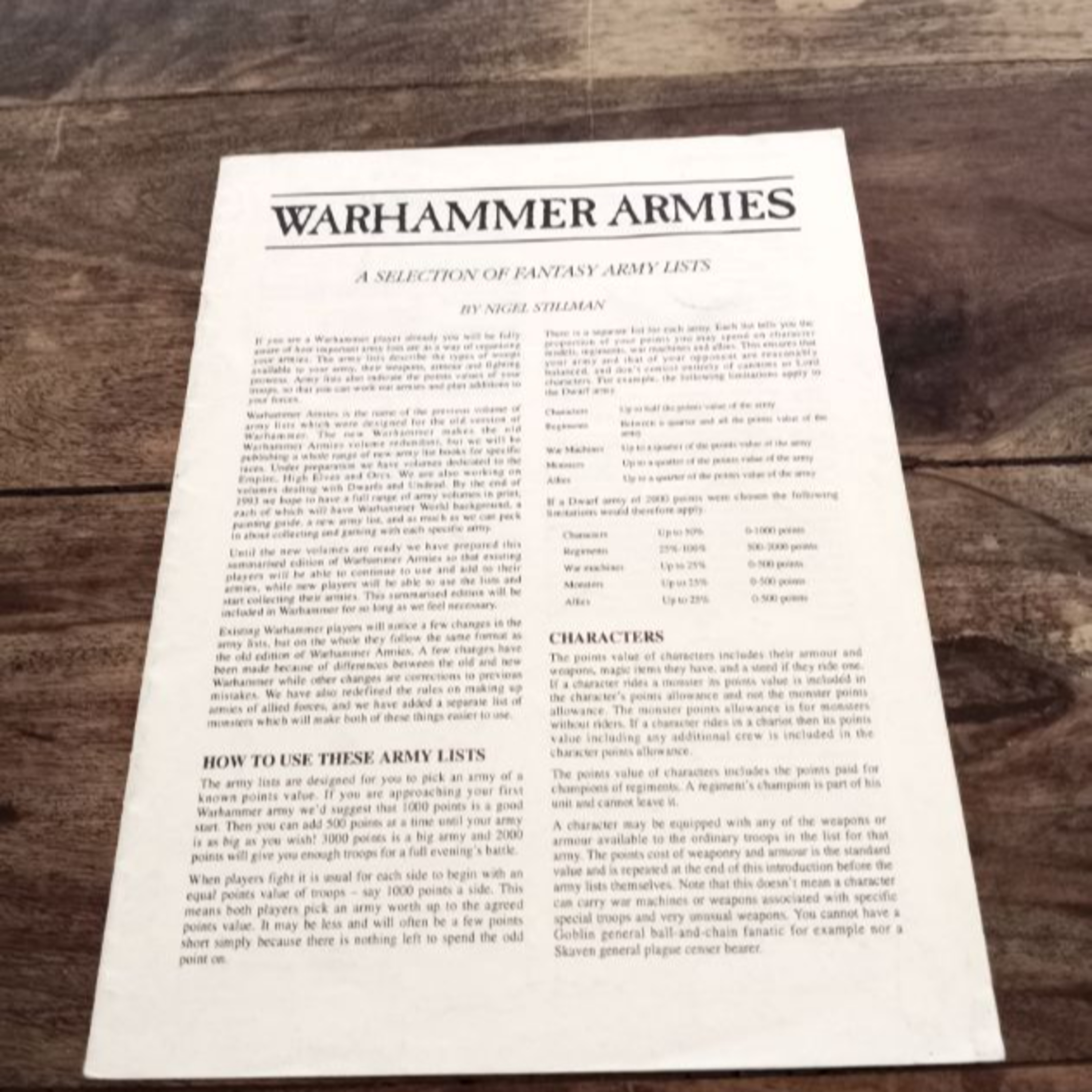 Warhammer Armies Deep Dive