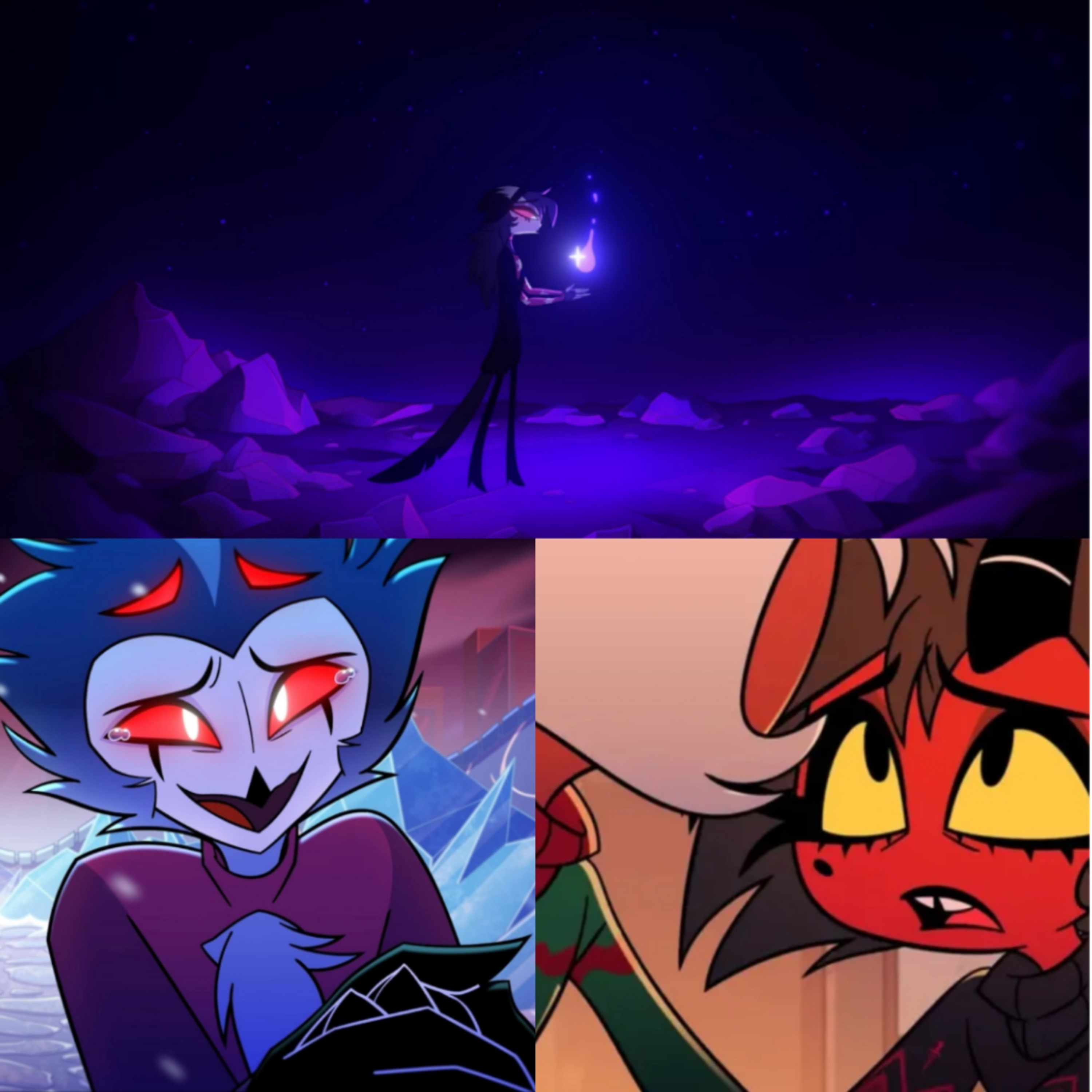 Regarding Octavia, Stolas and M&M's Baby ❤️🖤 episode artwork