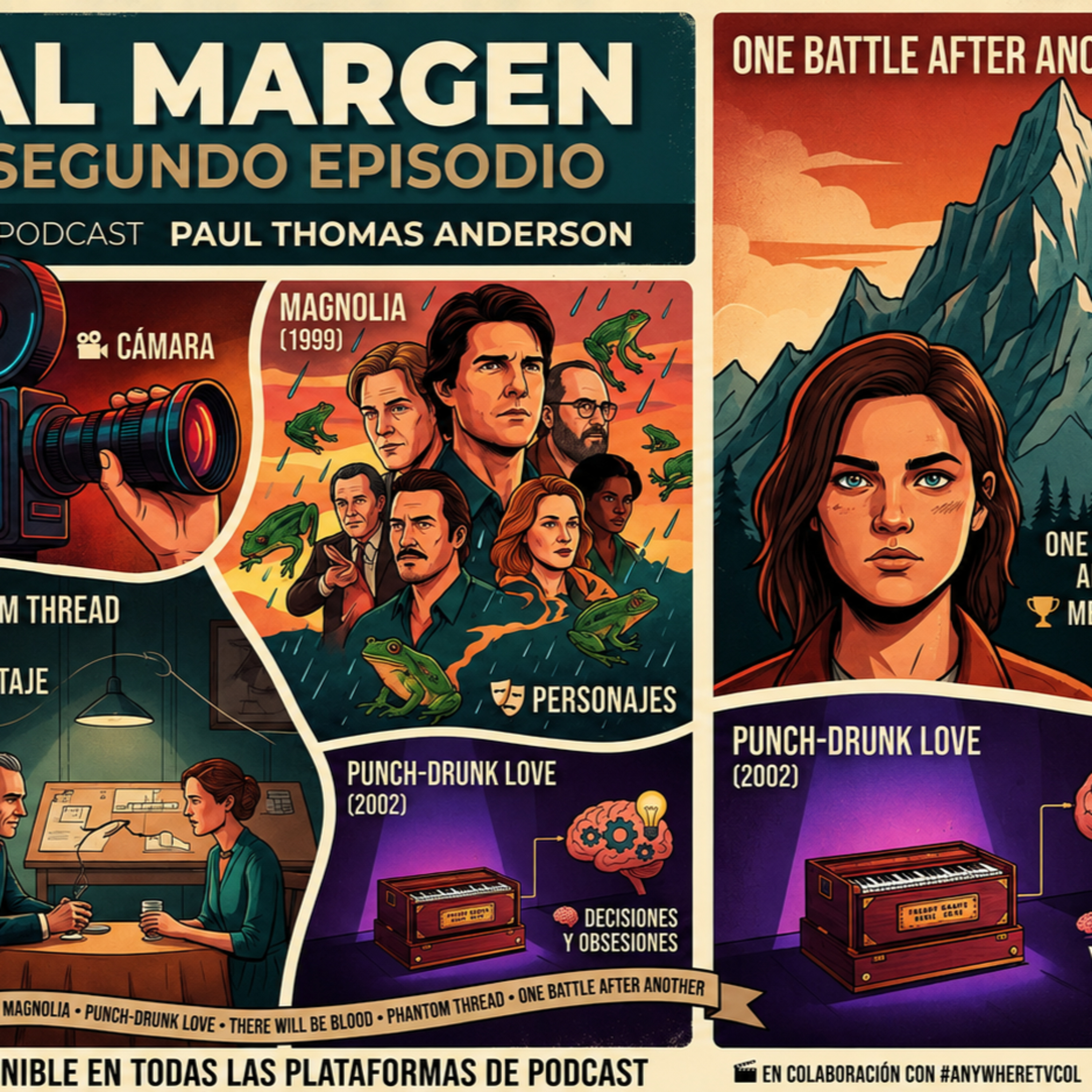 🎬 Segundo episodio de Al Margen - Paul Thomas Anderson episode artwork