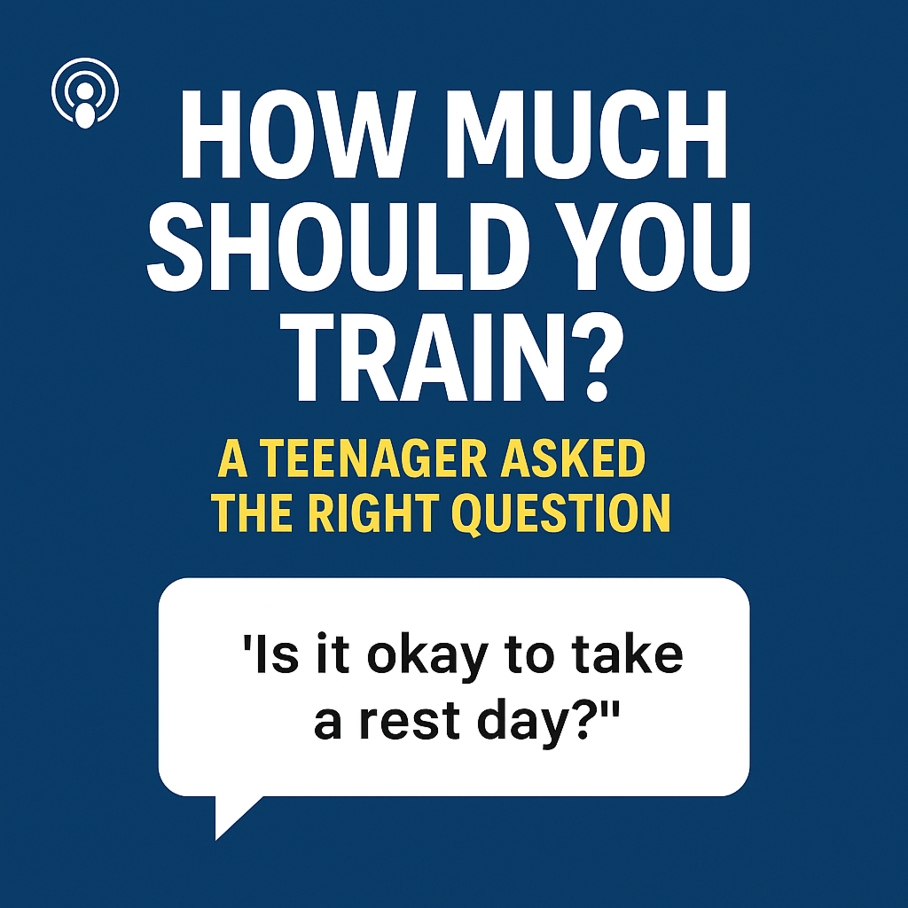 How Much Should You Train A Teenager Asked the Right Question episode artwork