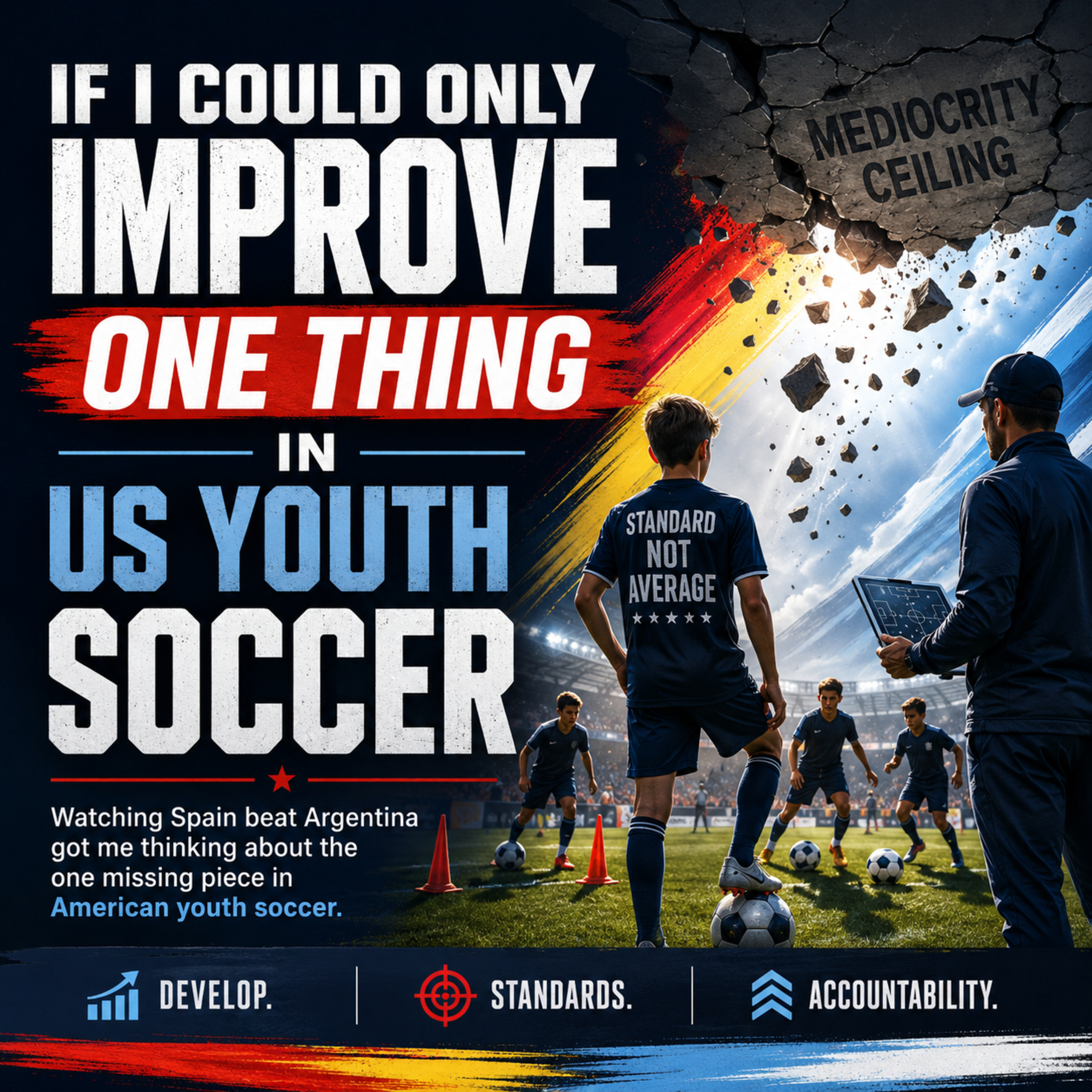 If I Could Only Improve One Thing in US Youth Soccer