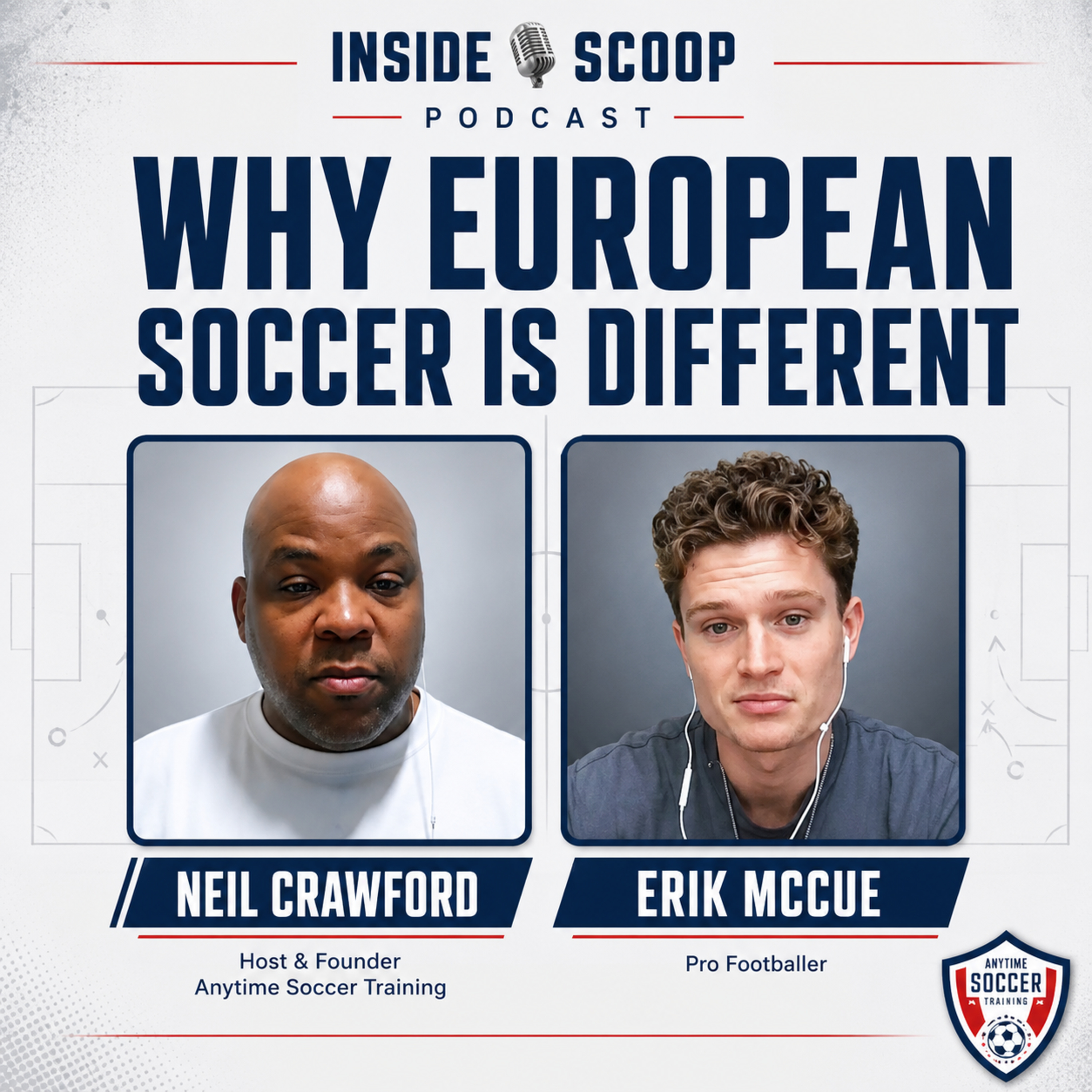 Why European Soccer Is Different (Pro Footballer Erik McCue) episode artwork