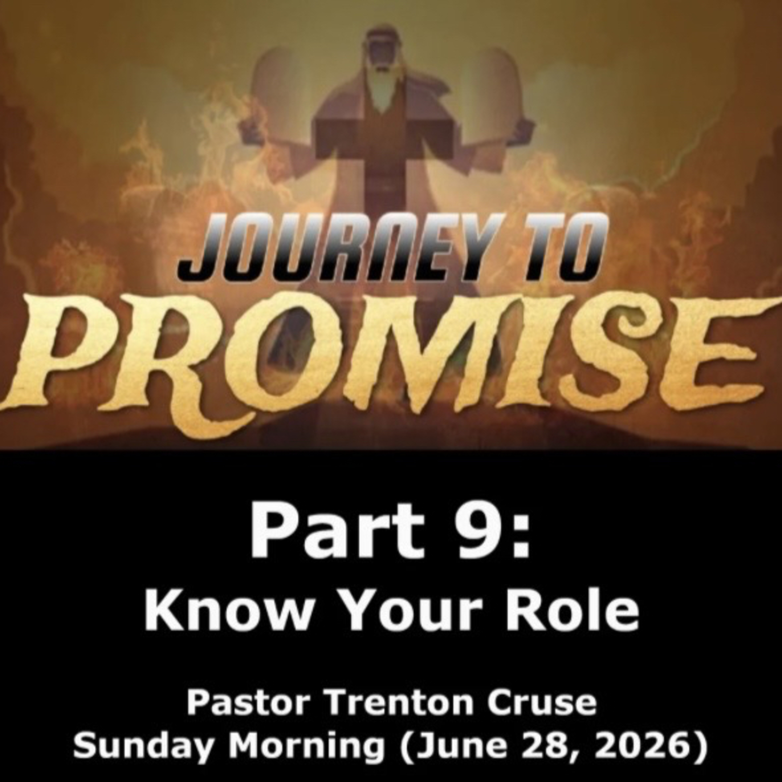 Journey to Promise Part 9: Know Your Role (6/28/26)