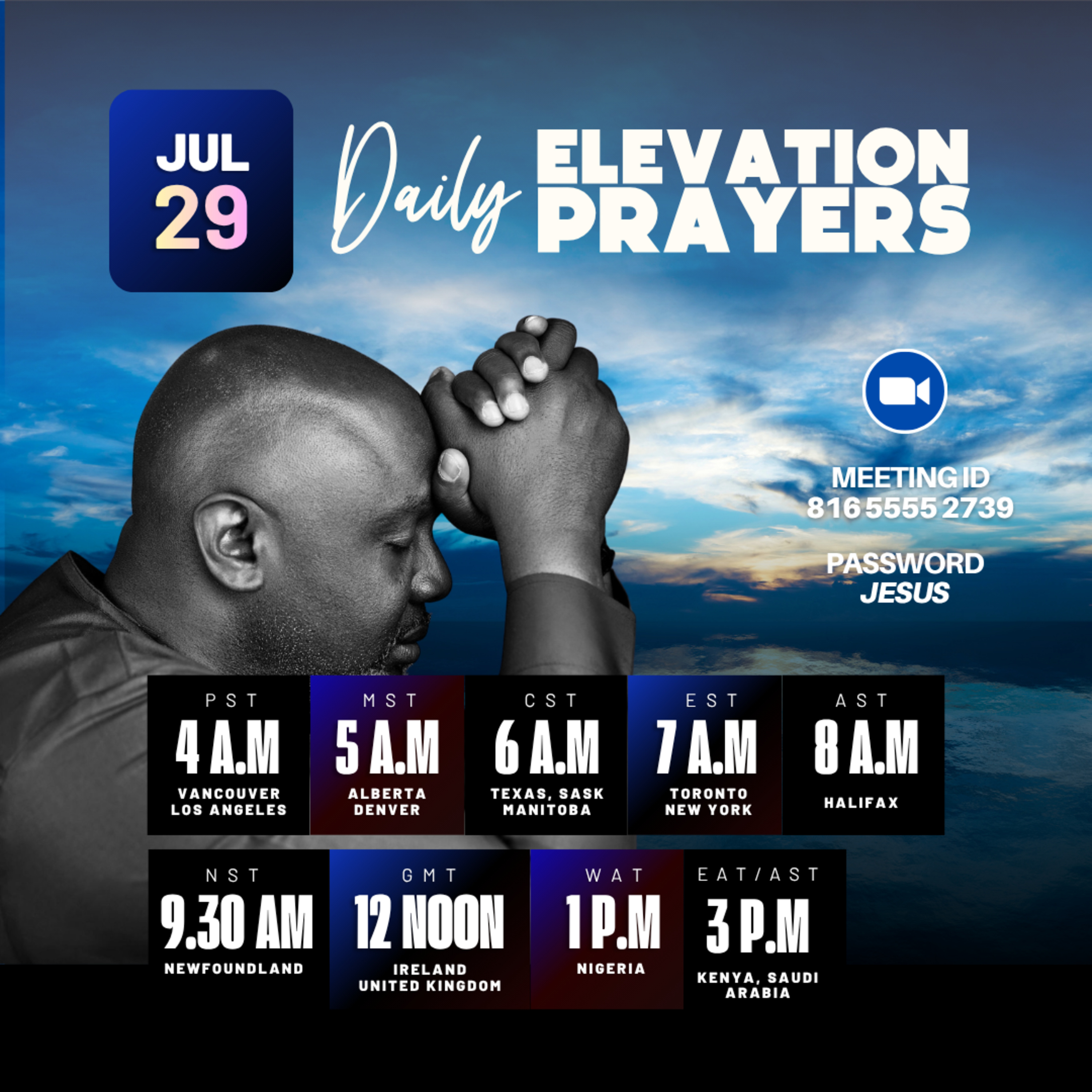 JUL 29 - Daily Elevation Prayers #DEP episode artwork