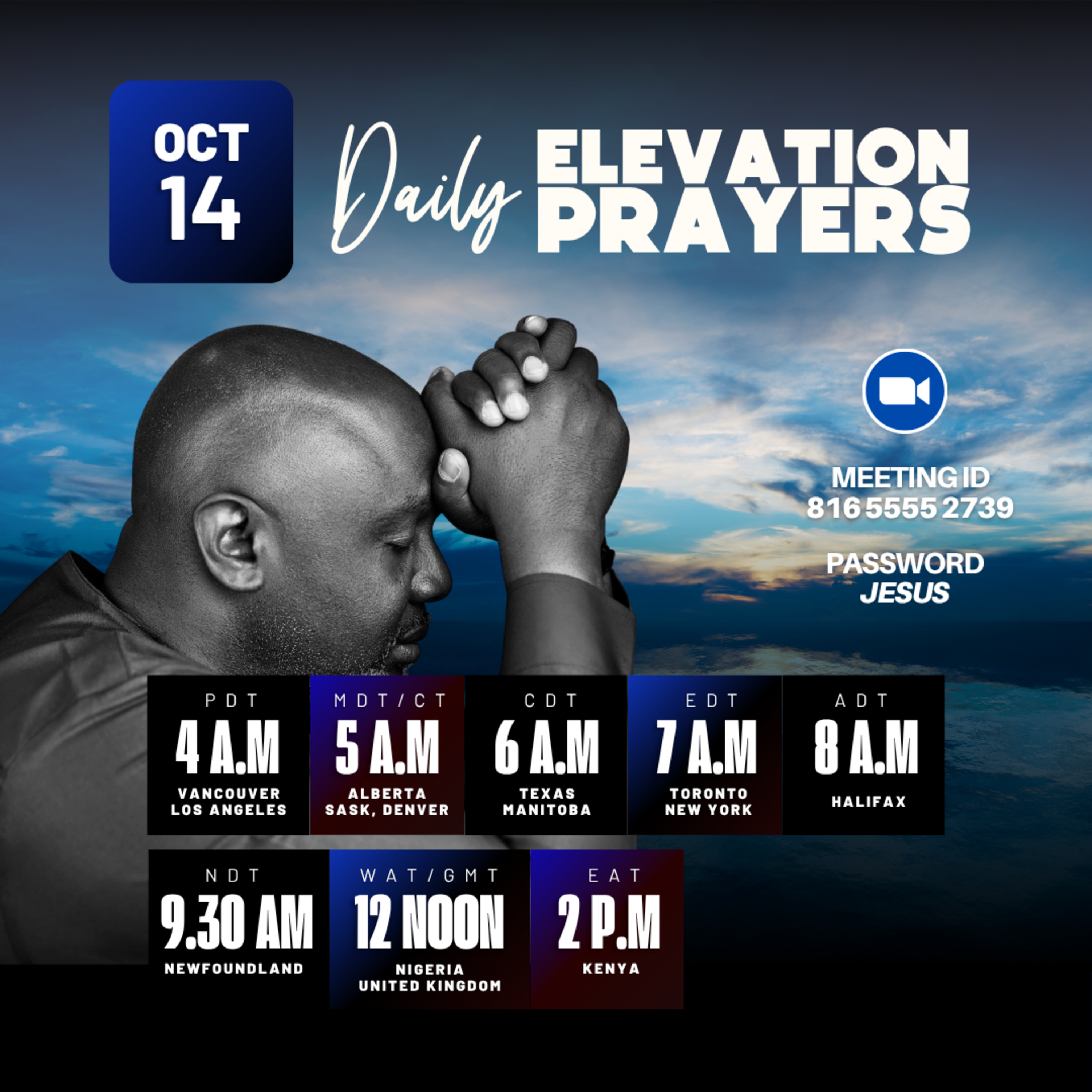 OCT 14- Daily Elevation Prayers #DEP episode artwork