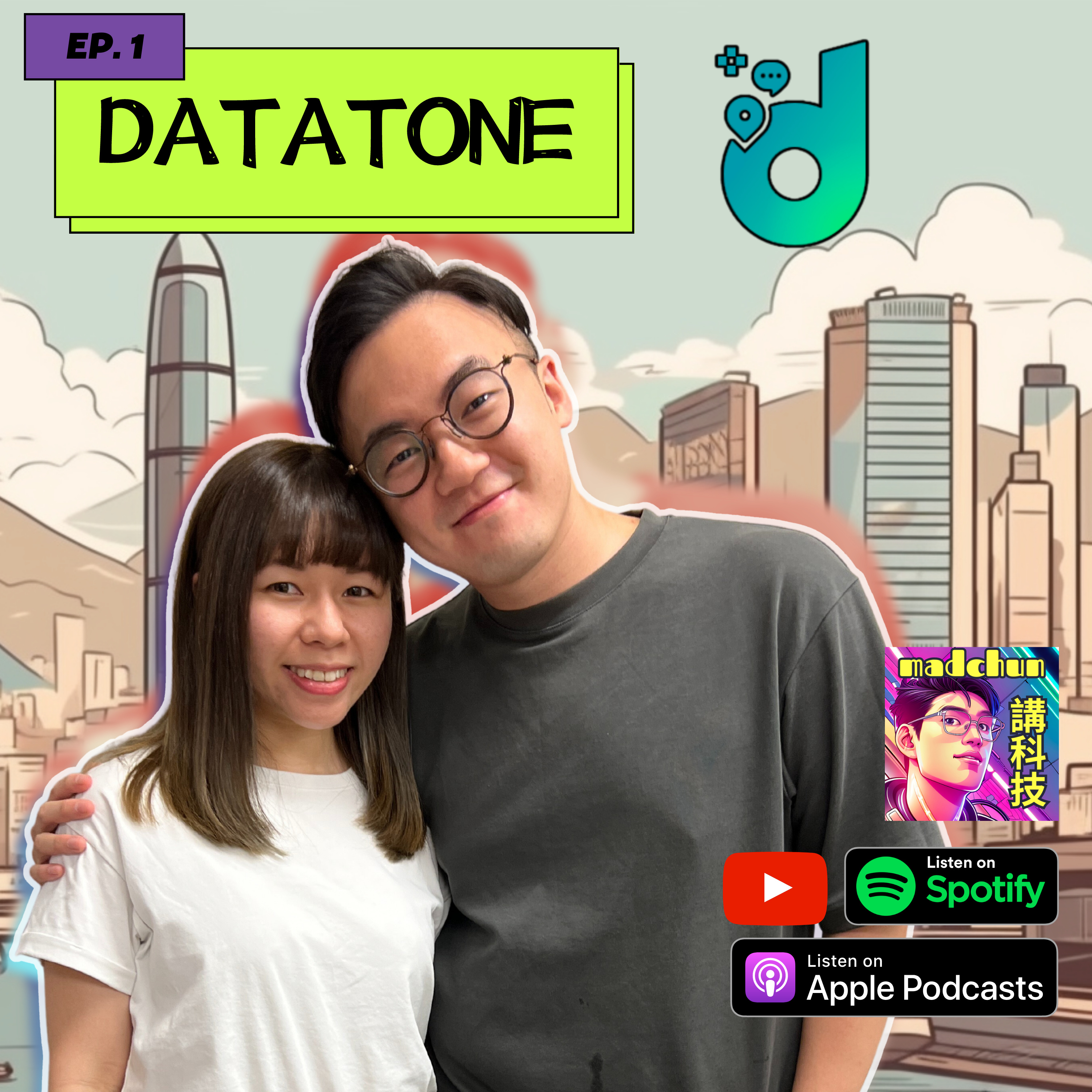 【Startup專訪】超實用手機app-無廣告巴士到站時間 每日香港最流行新聞 最新廣東歌排行榜 拆解二人團隊如何part time做出Datatone