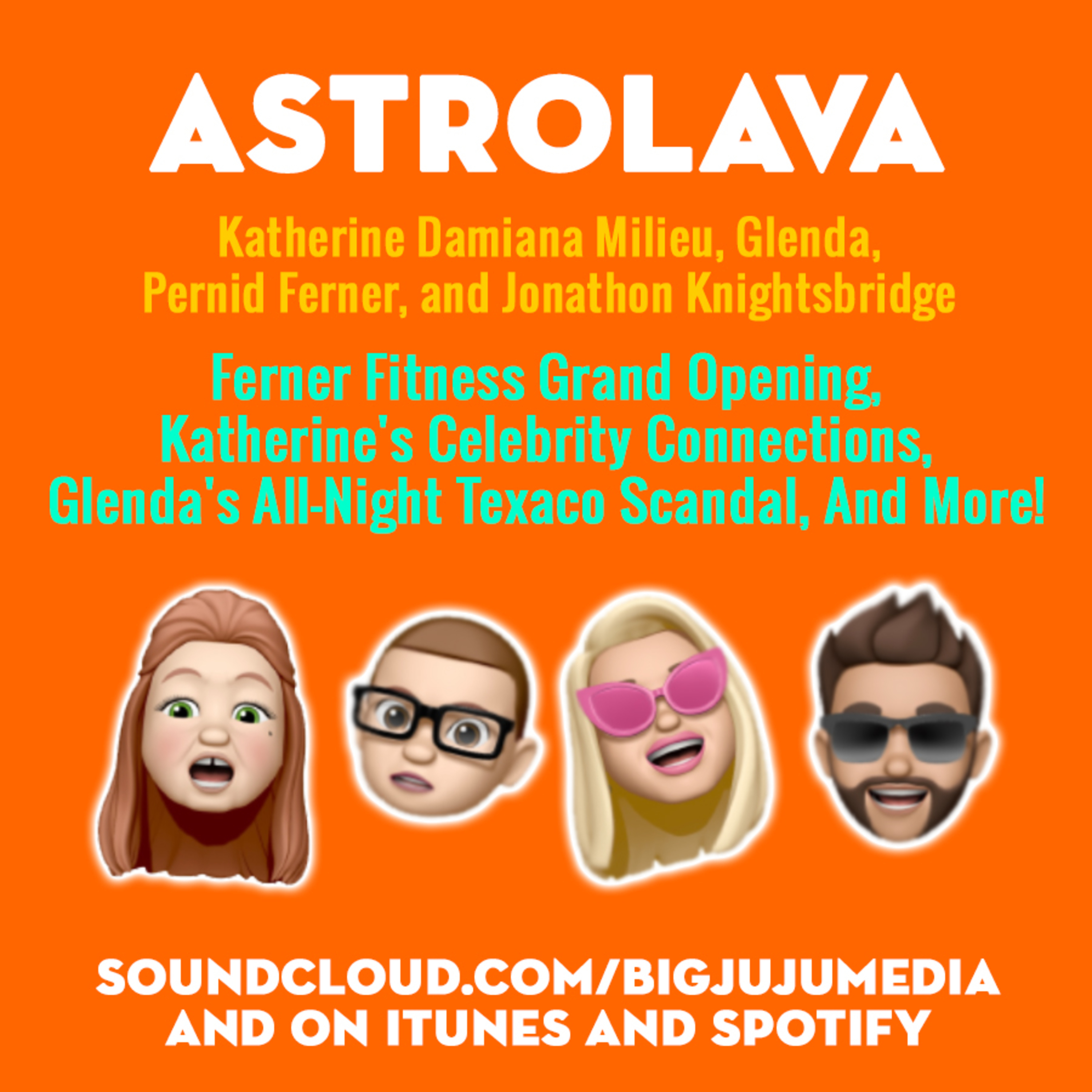 SHOW #1266 Ferner Fitness Grand Opening, Katherine's Celebrity Connections, Glenda's All-Night Texaco Scandal, and More!